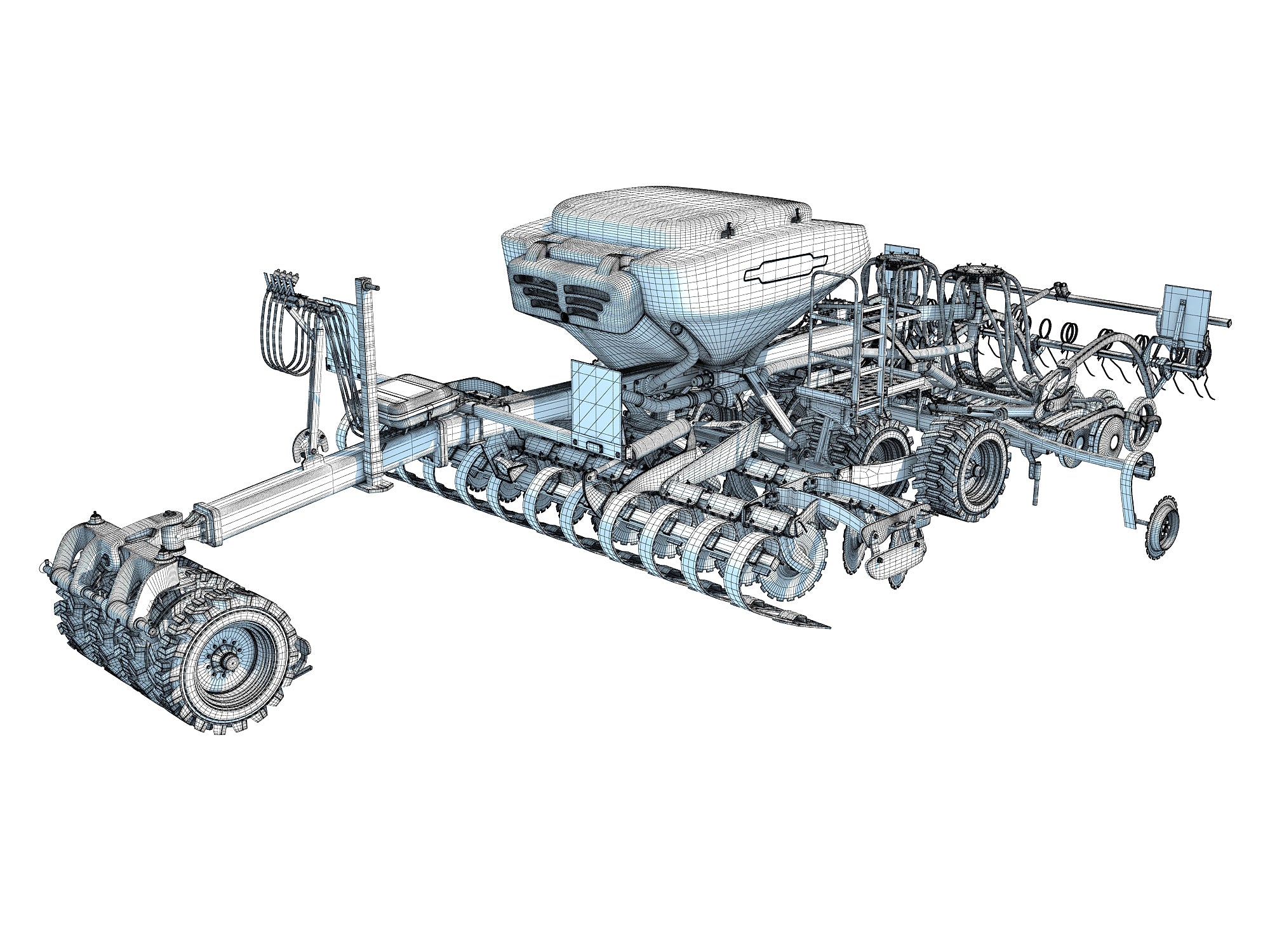 Seeder Planter 3D Models