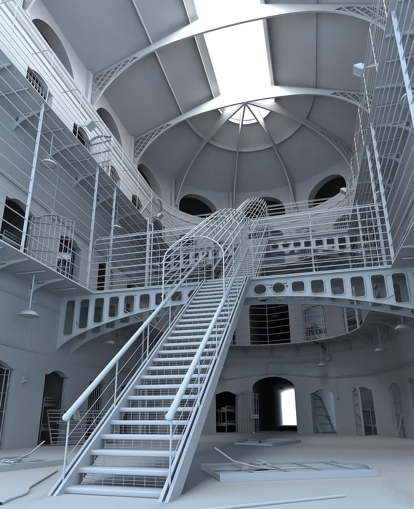 Prison 3D Model