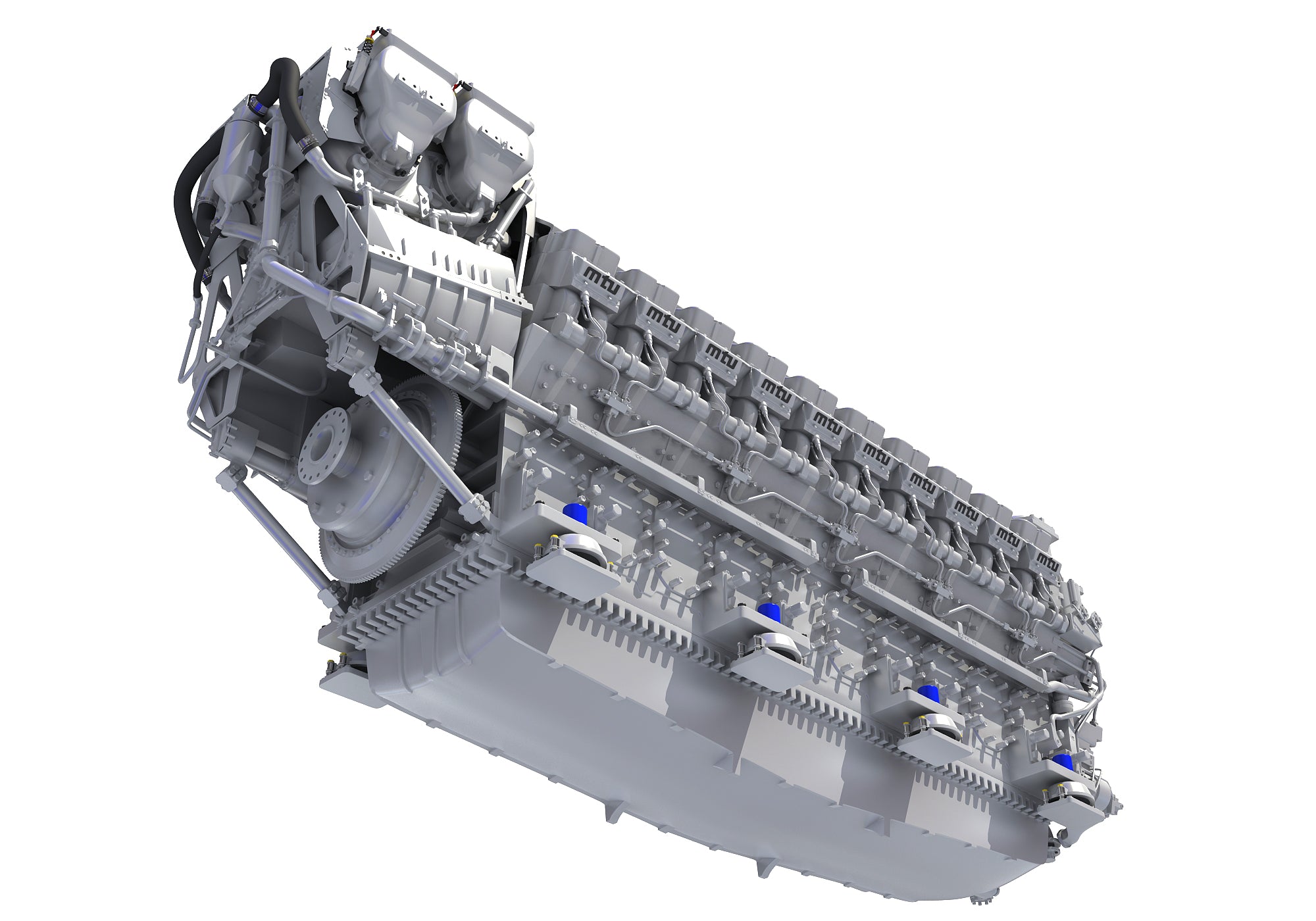 V20 Propulsion Engine MTU 3D Models – 3D Horse