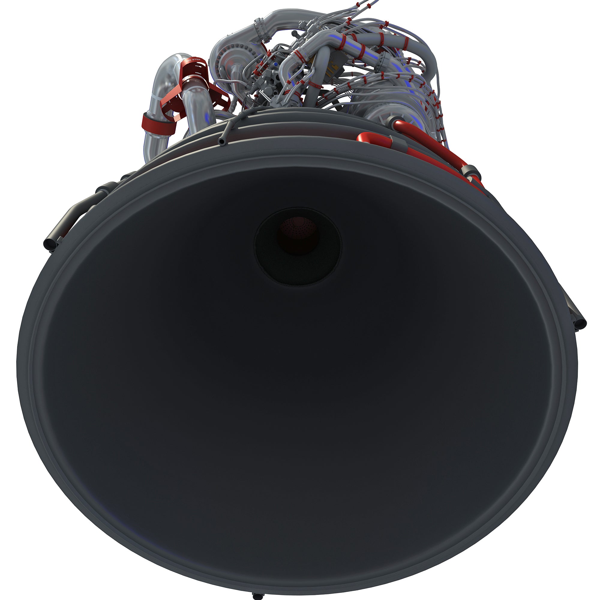 RS-25 Space Shuttle Engine 3D Model