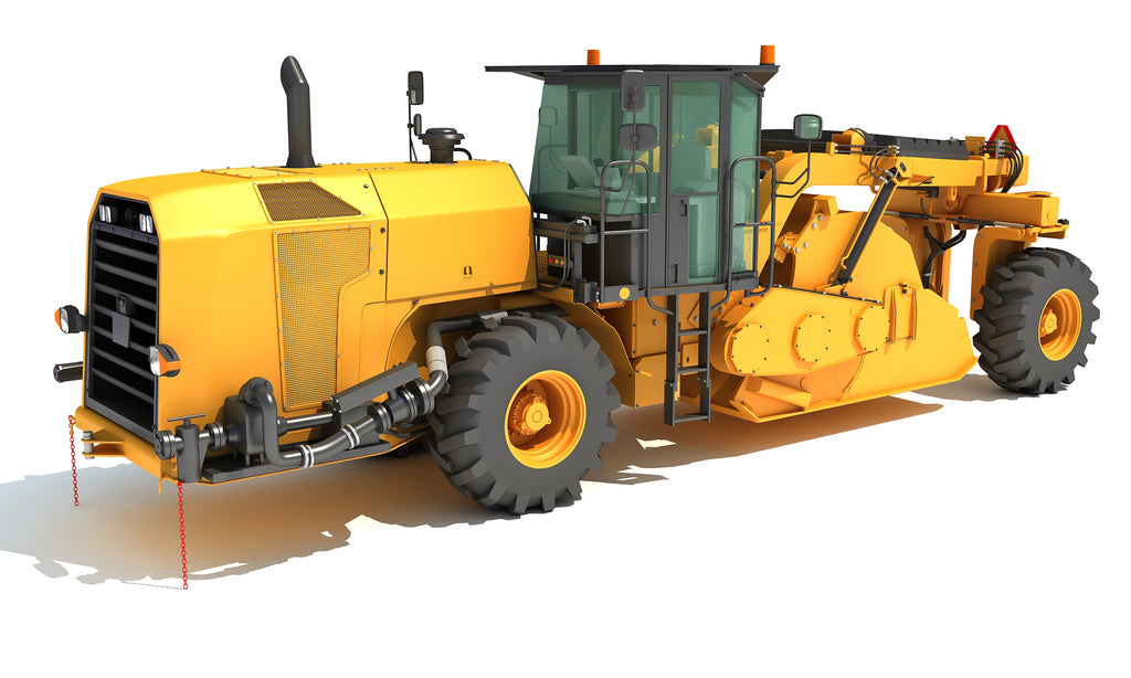 Road Reclaimer - 3D Models