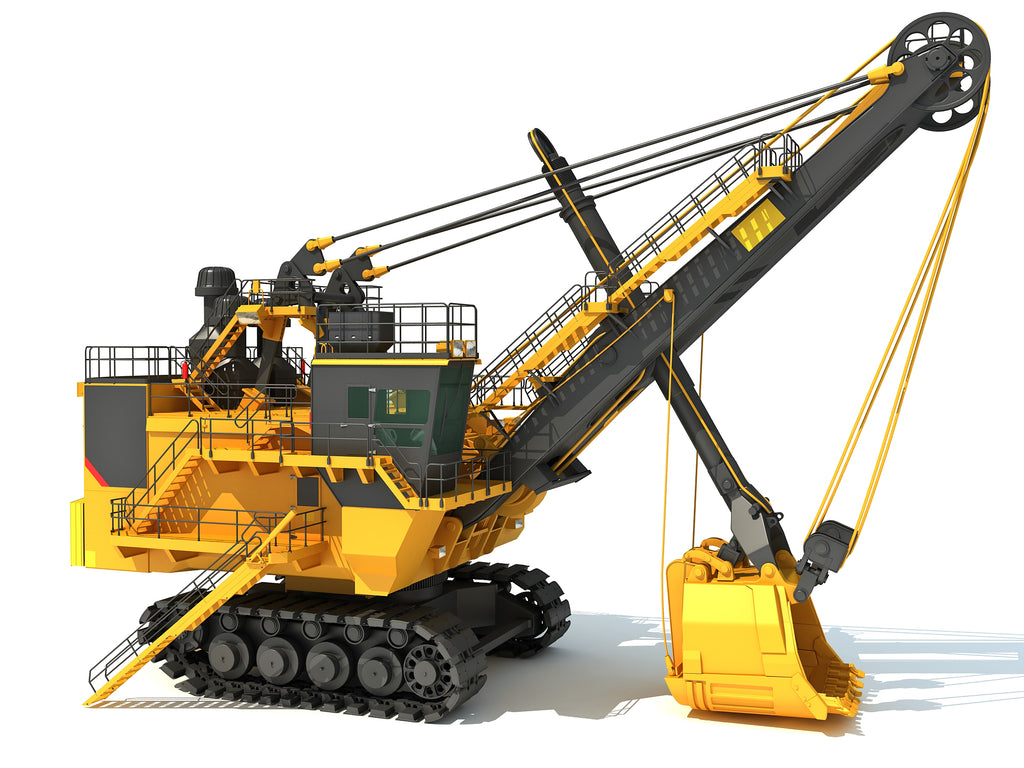 Heavy Rope Shovel