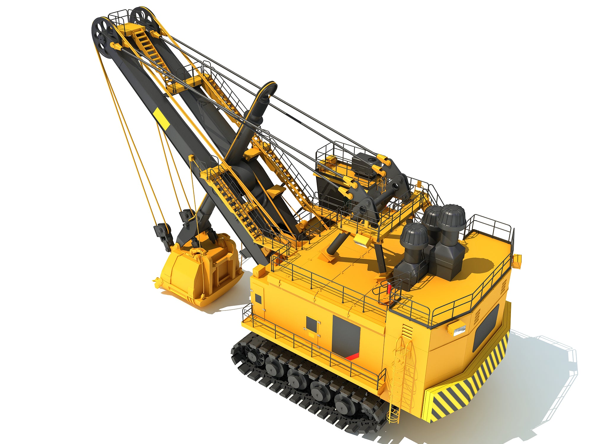 Heavy Rope Shovel