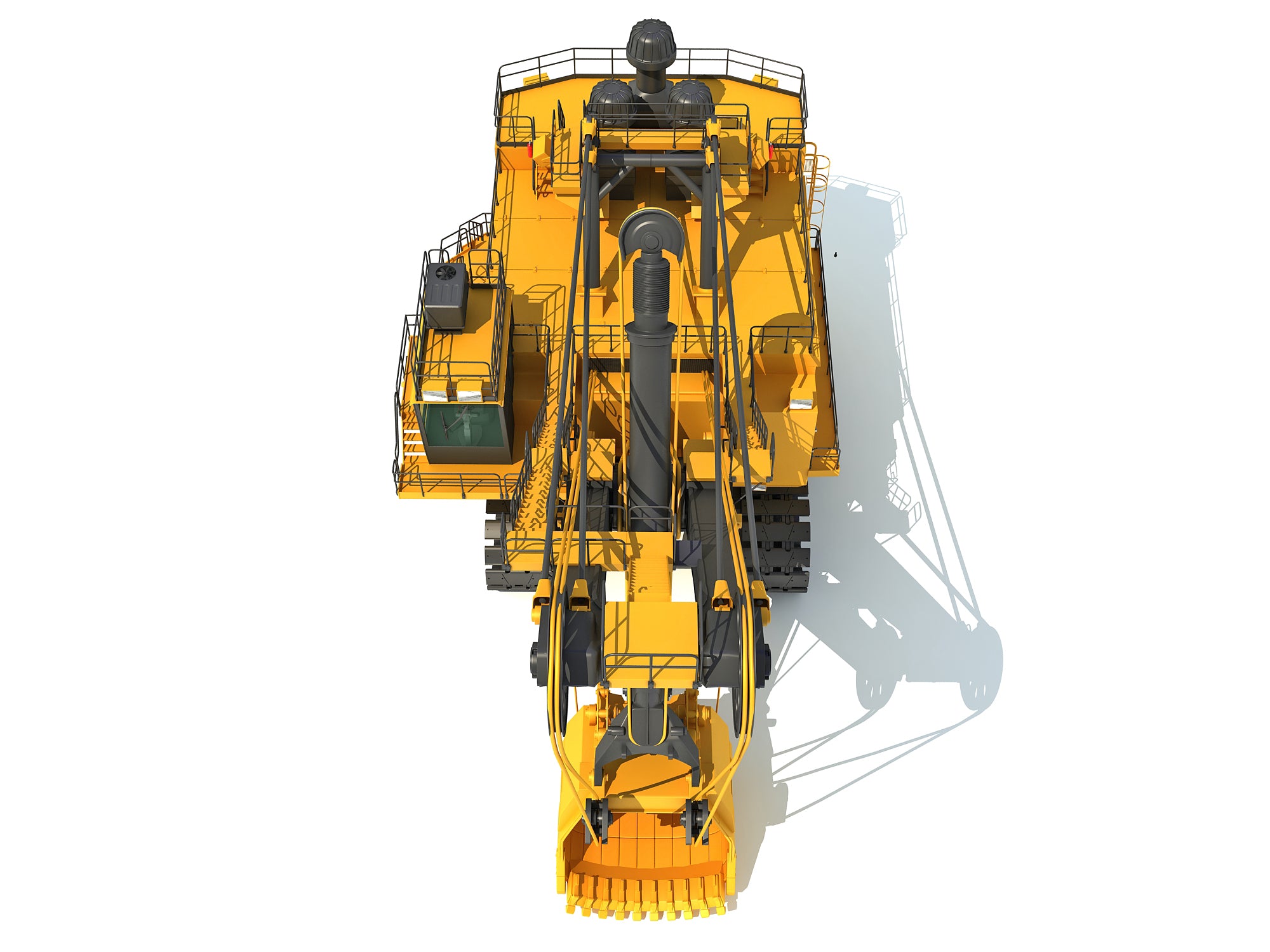 Heavy Rope Shovel