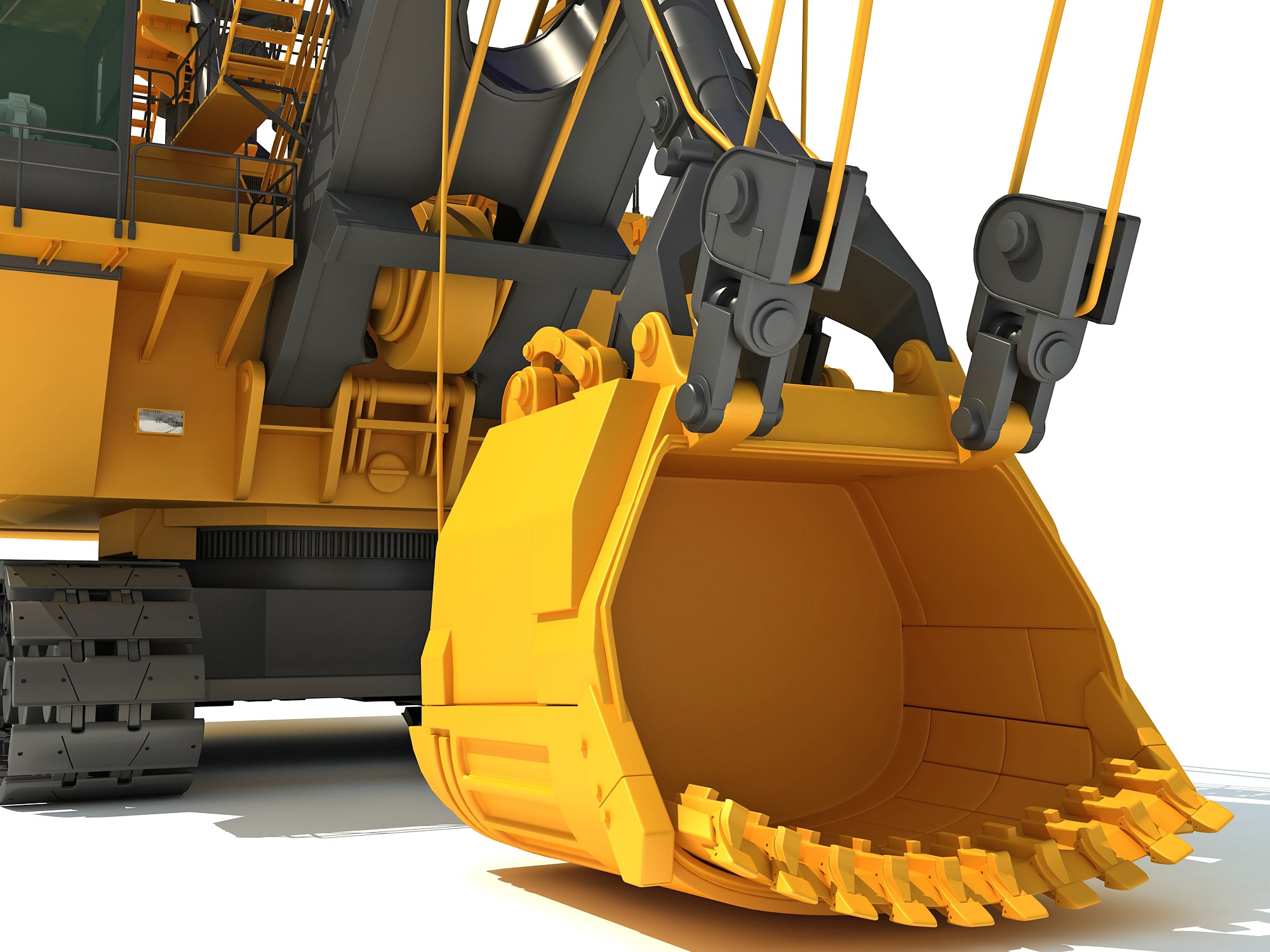 Heavy Rope Shovel