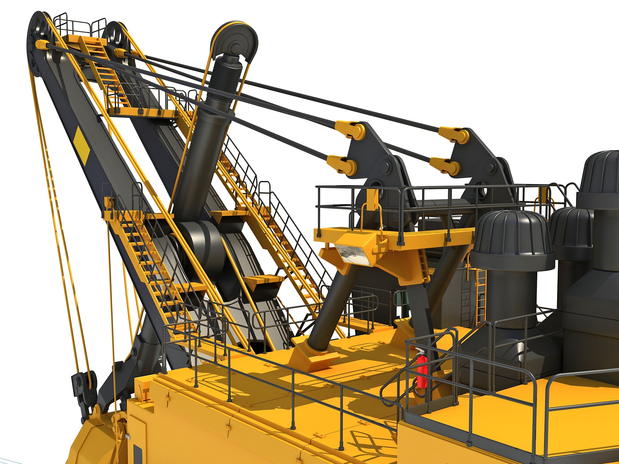 Heavy Rope Shovel