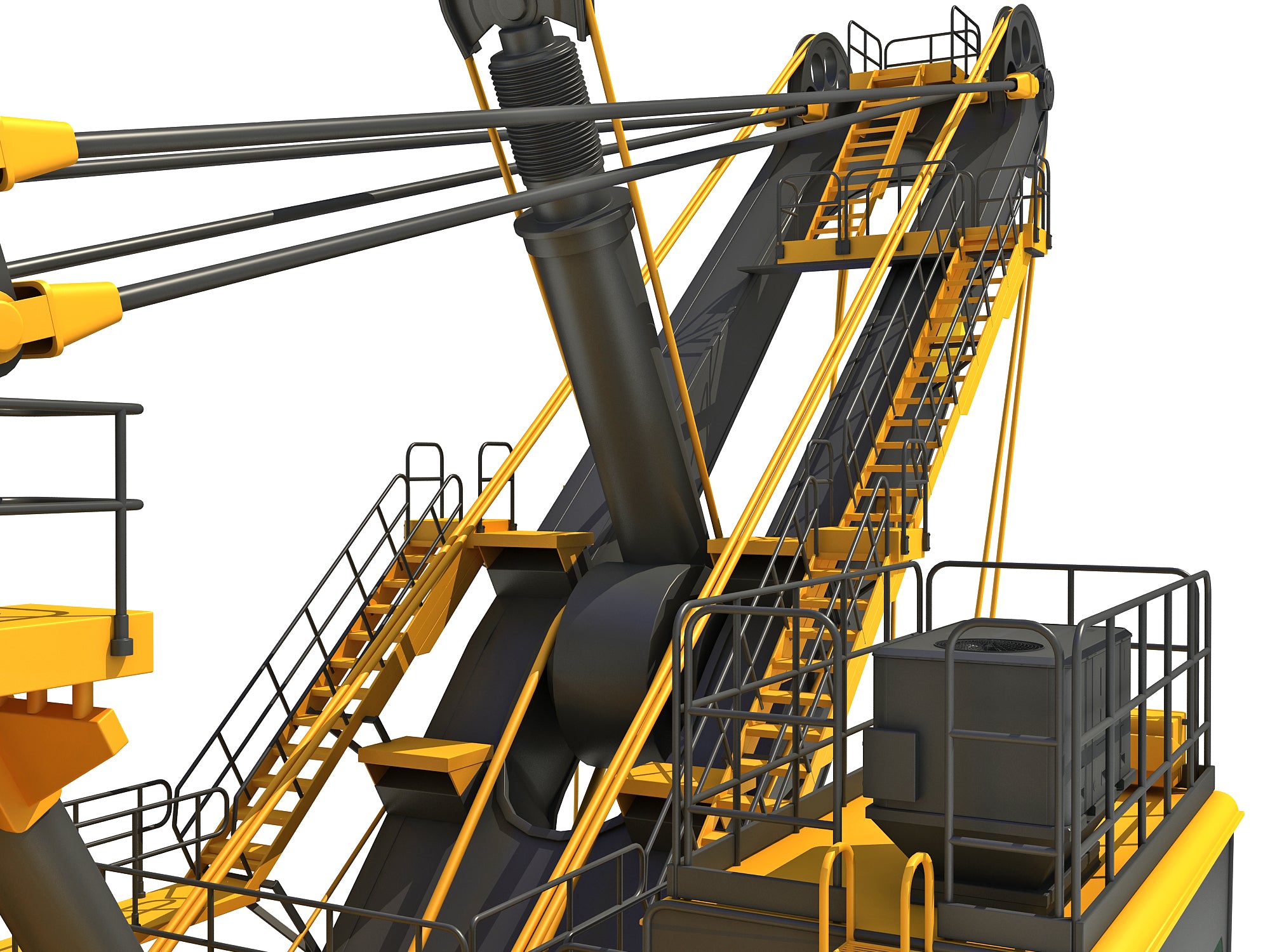 Heavy Rope Shovel