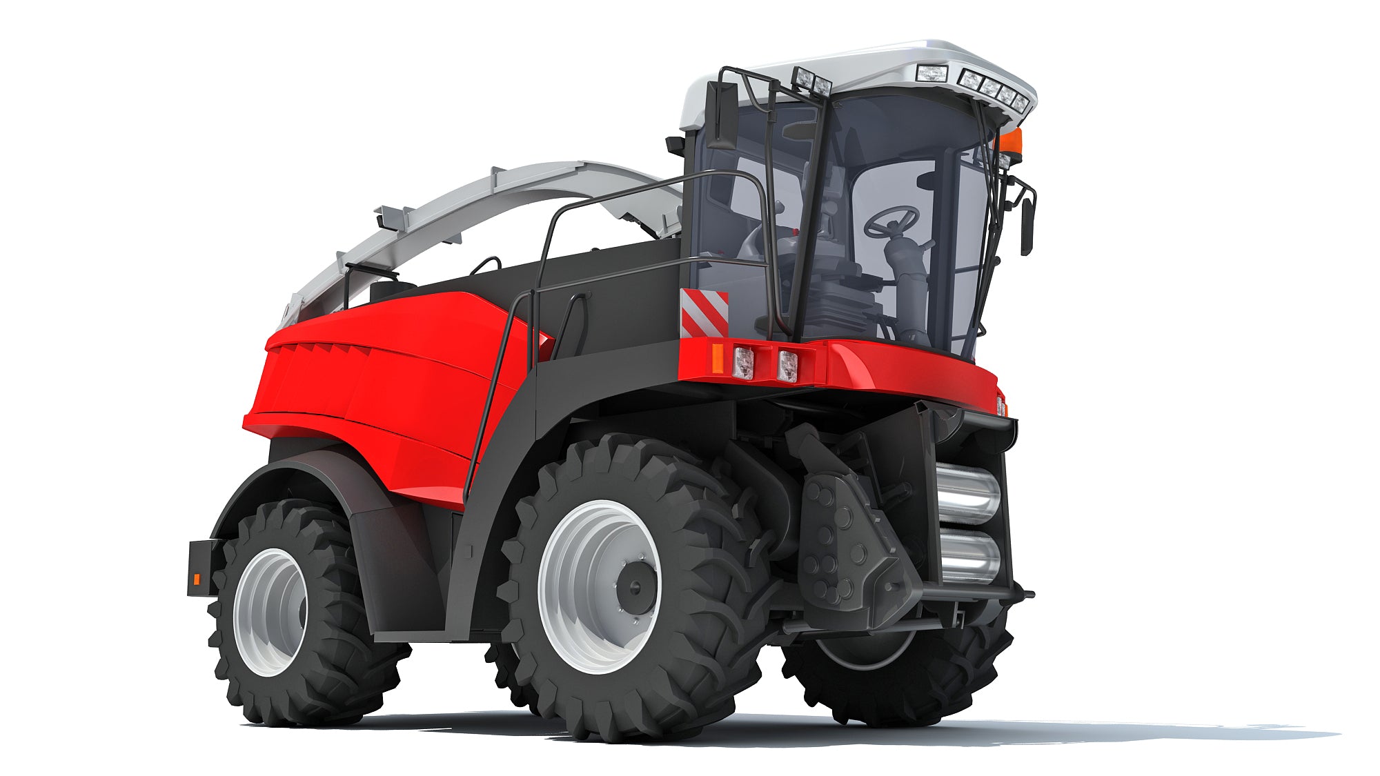 Combine Harvester 3D Model