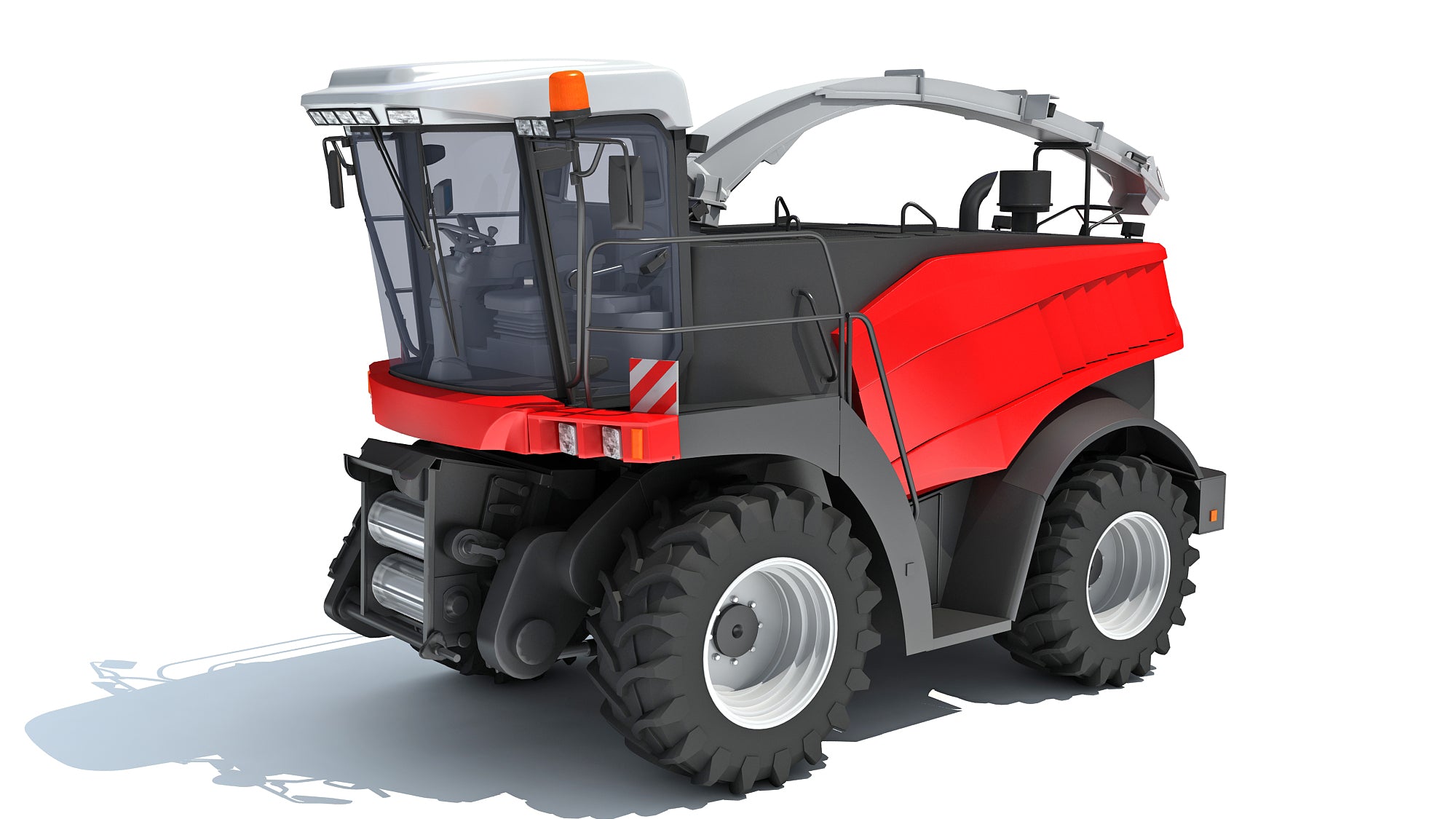 Combine Harvester 3D Model
