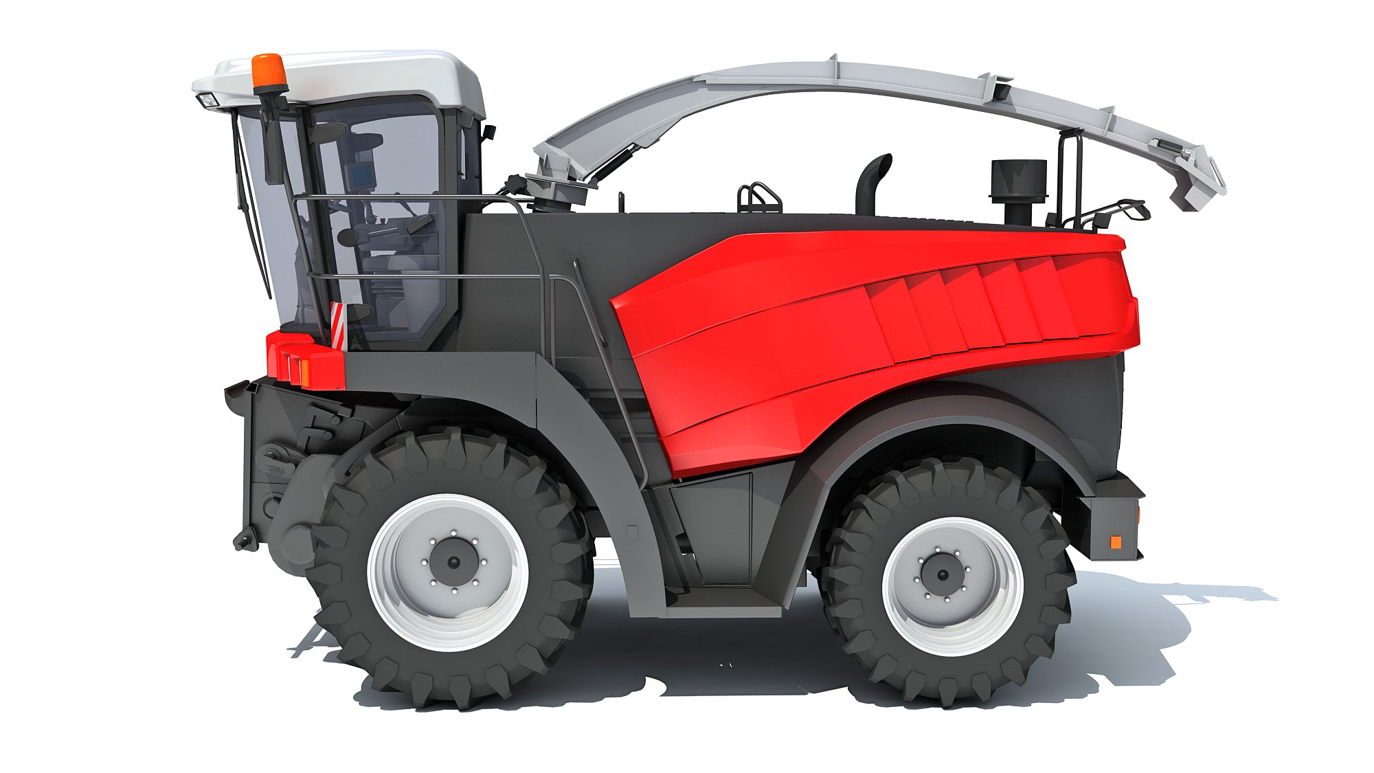 Combine Harvester 3D Model