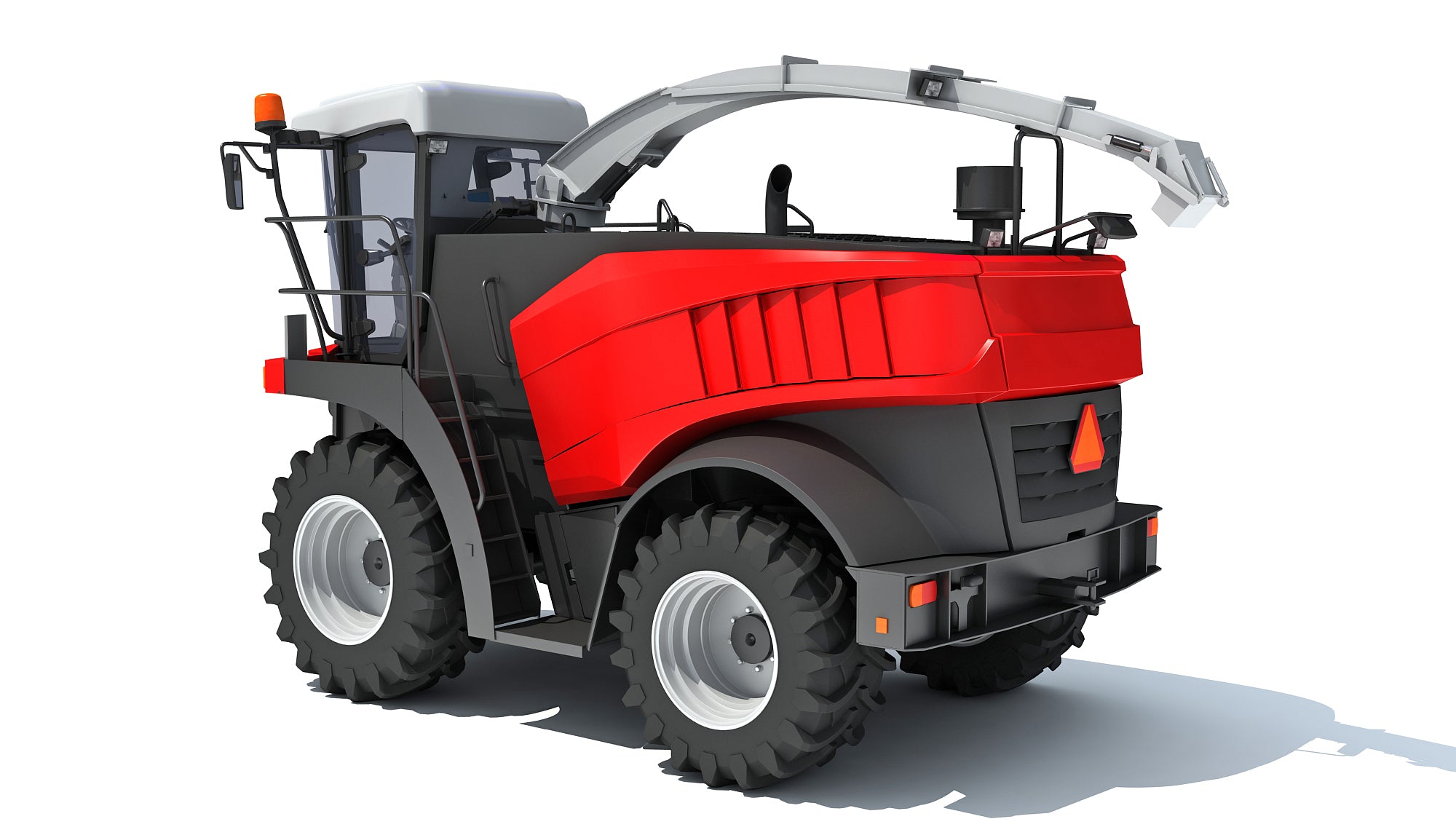 Combine Harvester 3D Model