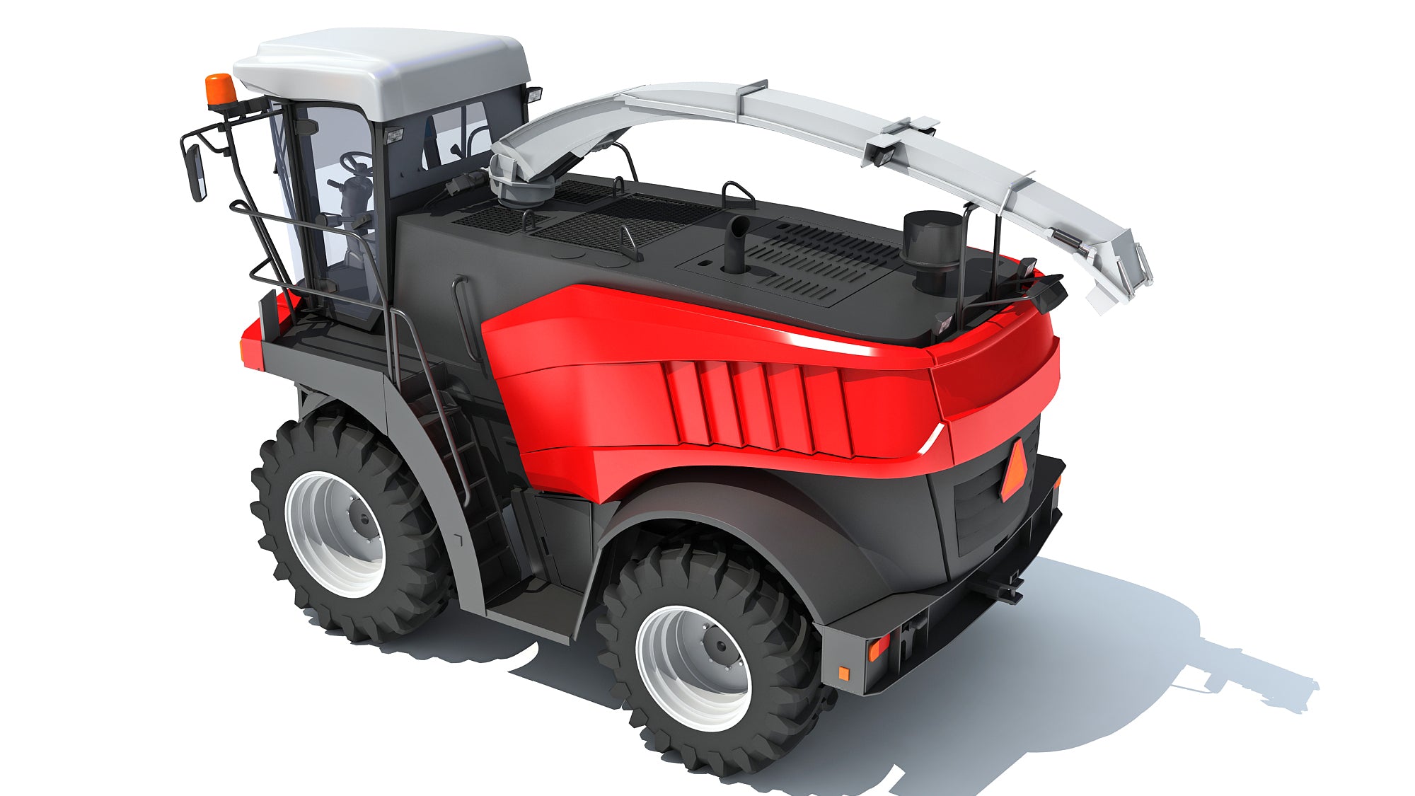 Combine Harvester 3D Model