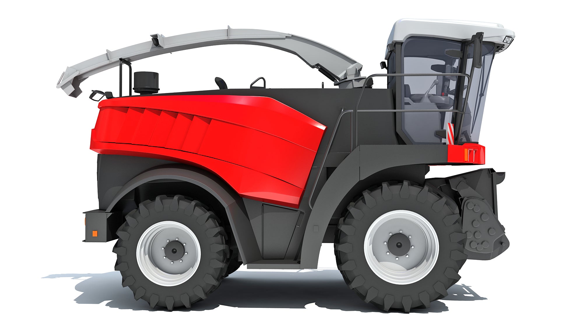 Combine Harvester 3D Model