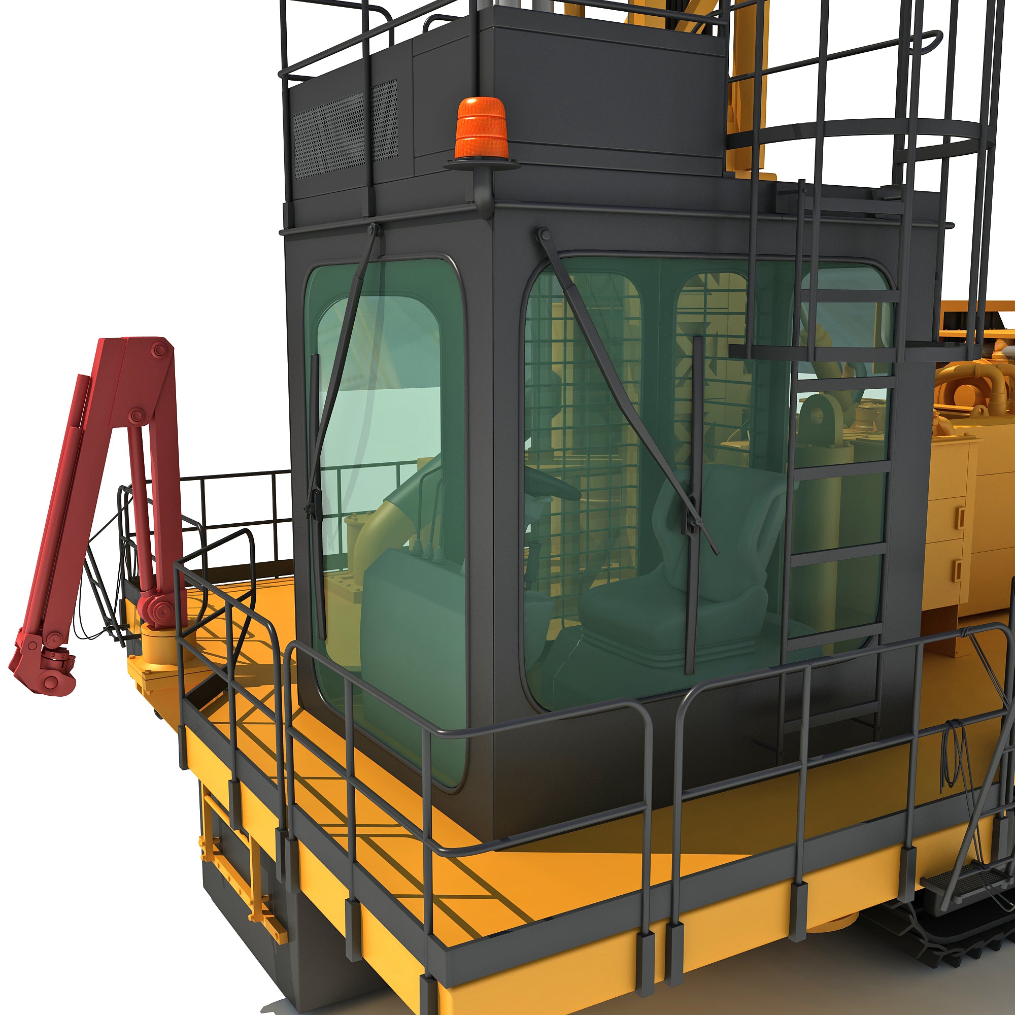 Rotary Drill 3D Model
