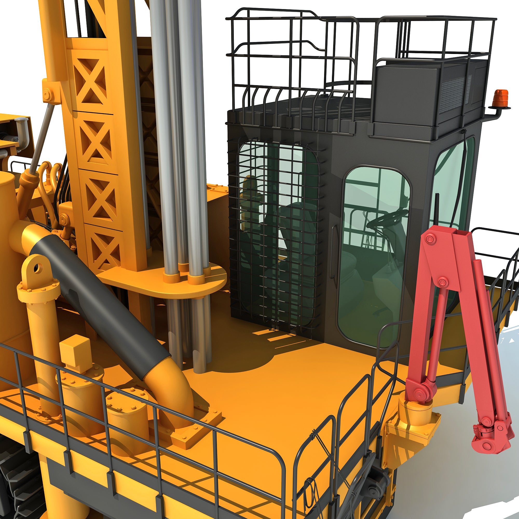 Rotary Drill 3D Model