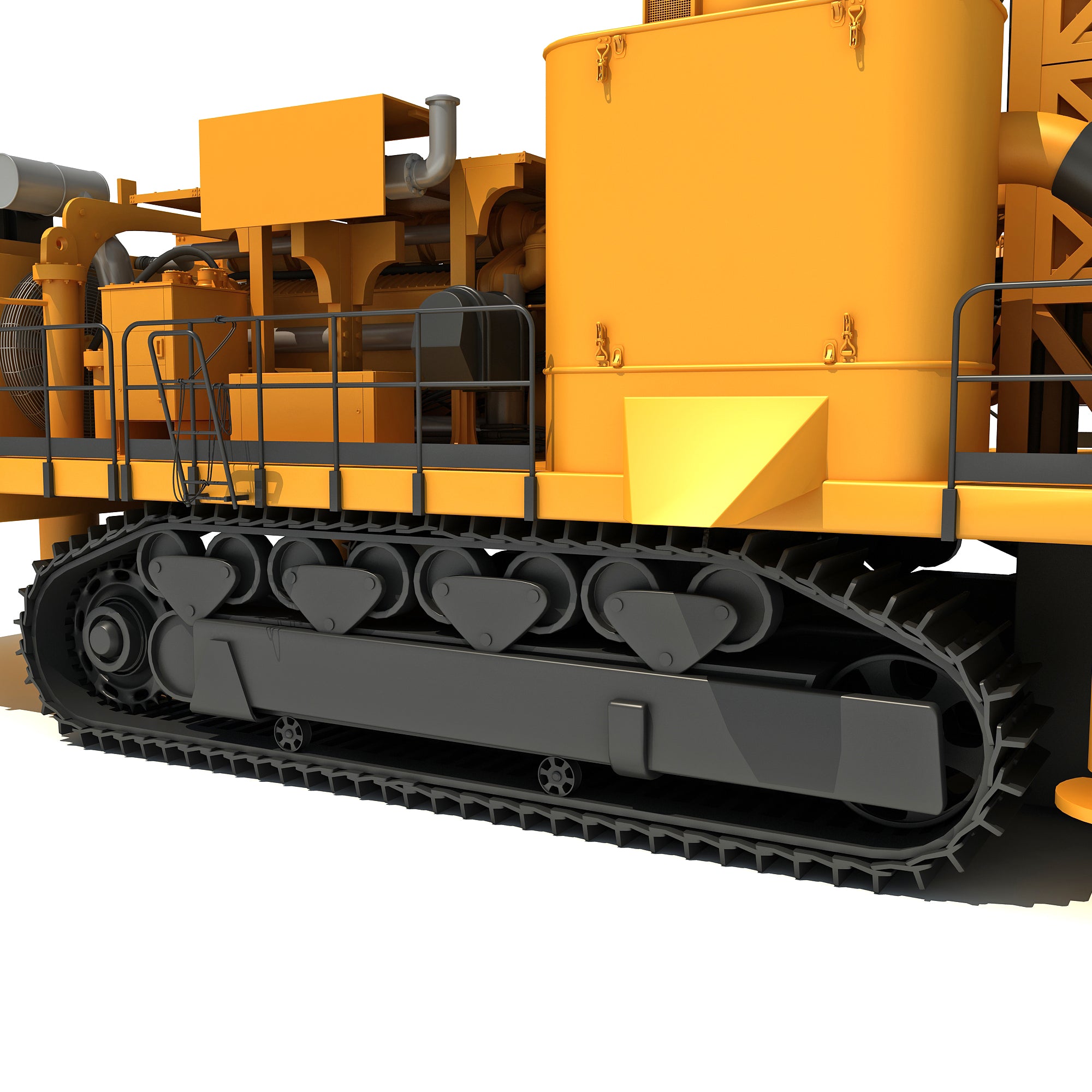 Rotary Drill 3D Model