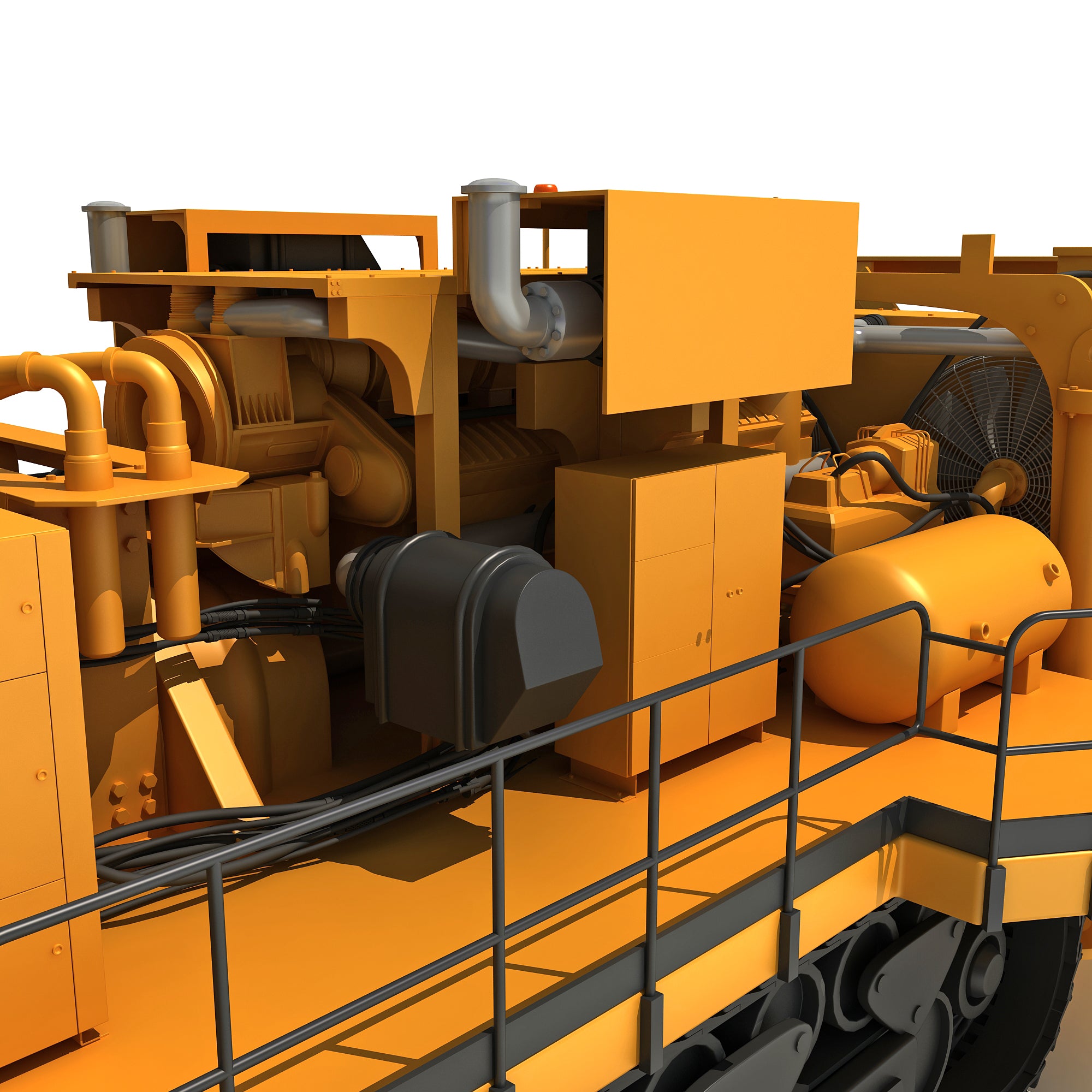 Rotary Drill 3D Model