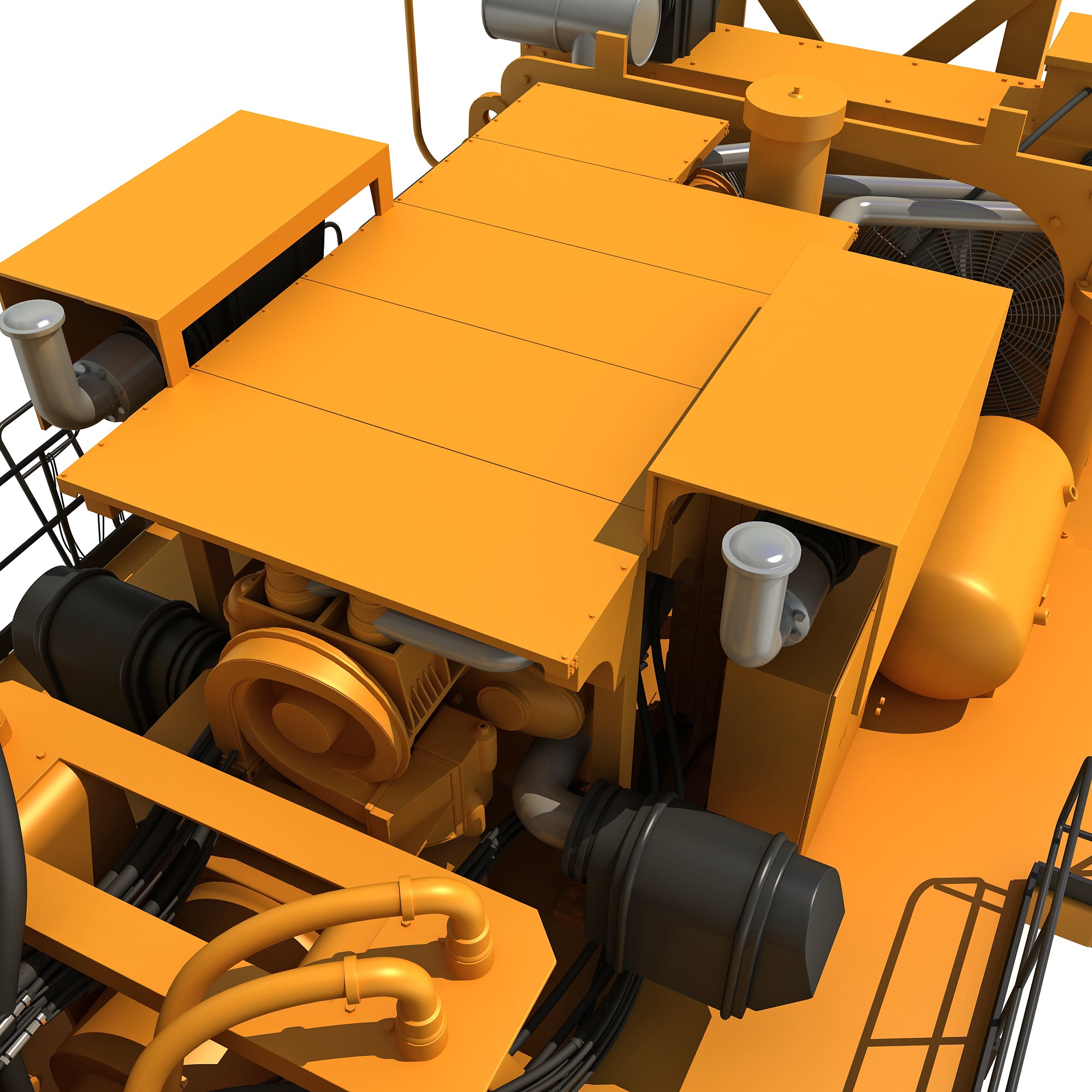 Rotary Drill 3D Model