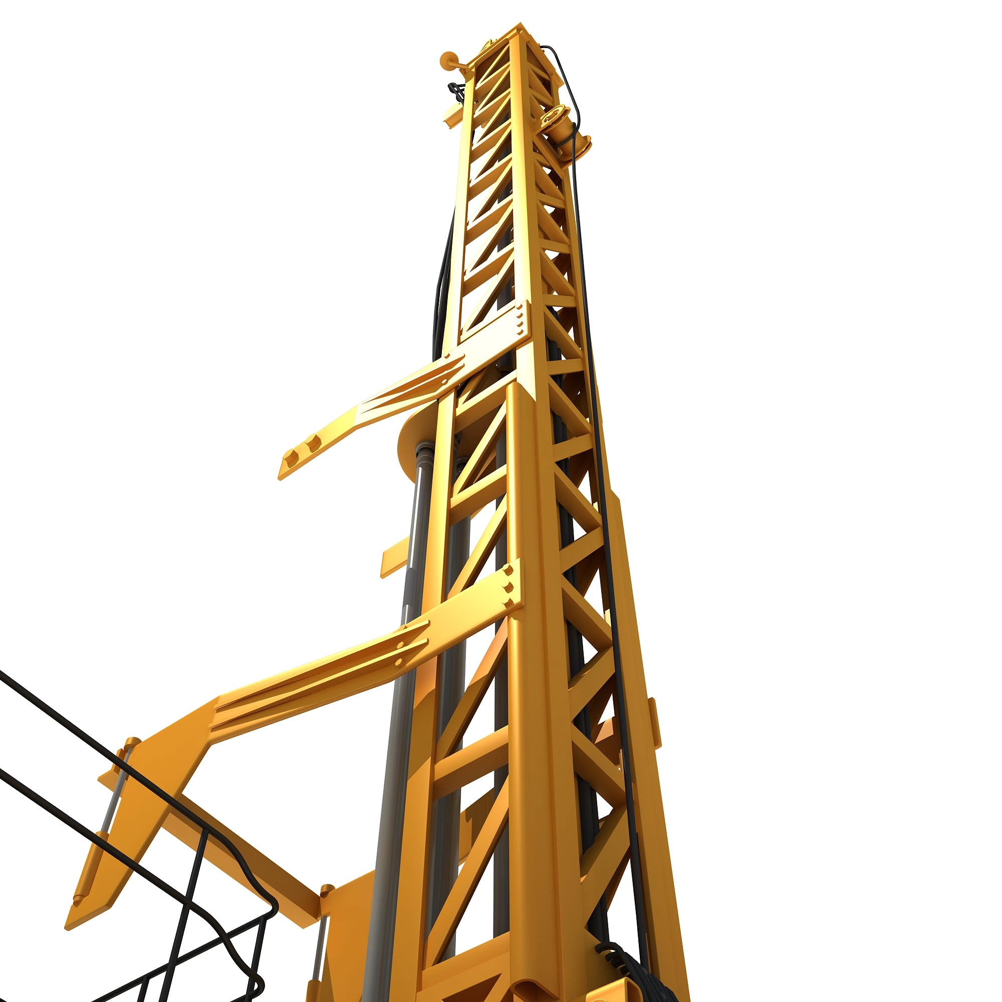 Rotary Drill 3D Model