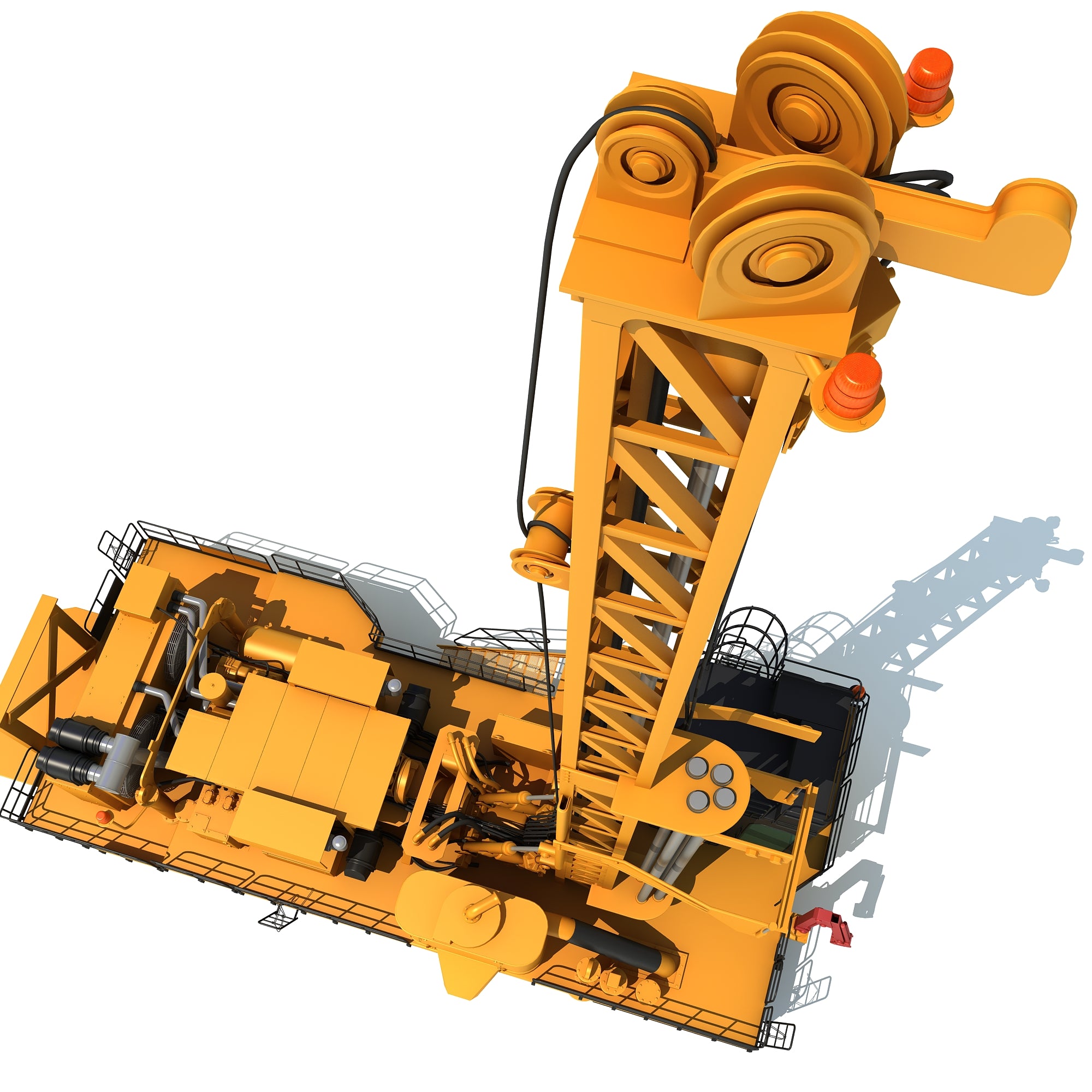 Rotary Drill 3D Model