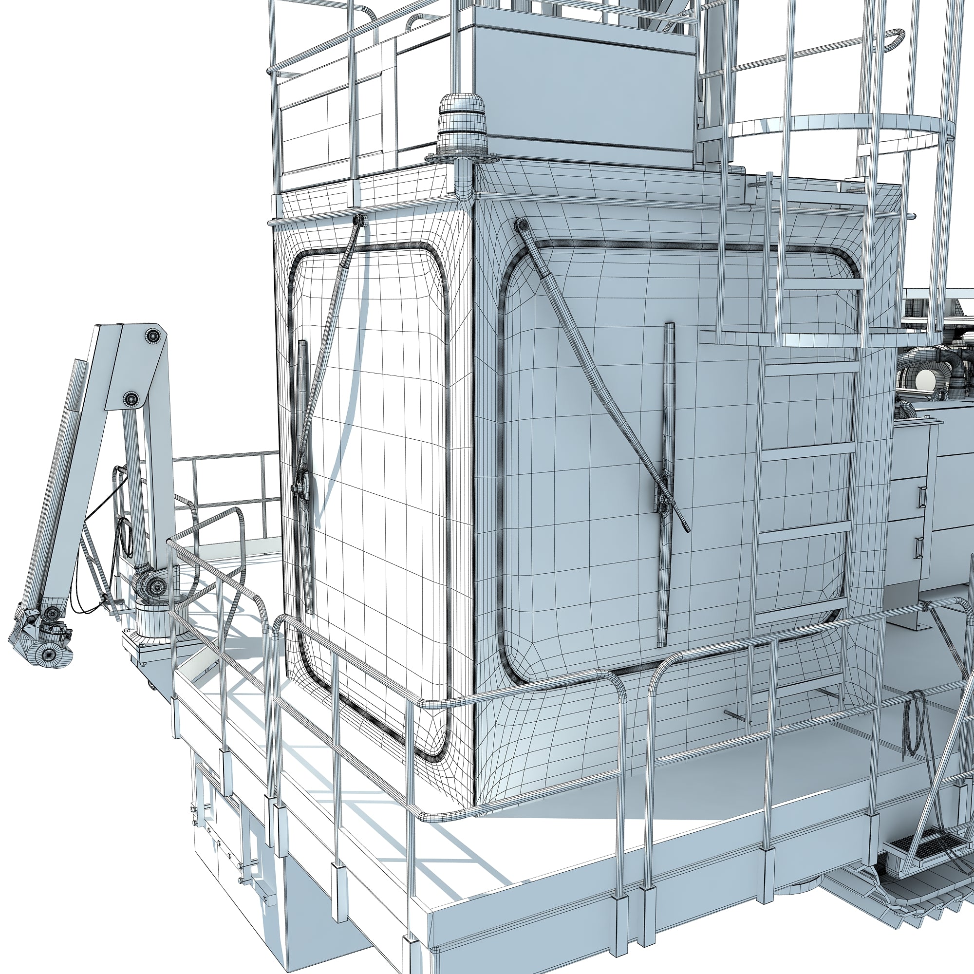 Rotary Drill 3D Model