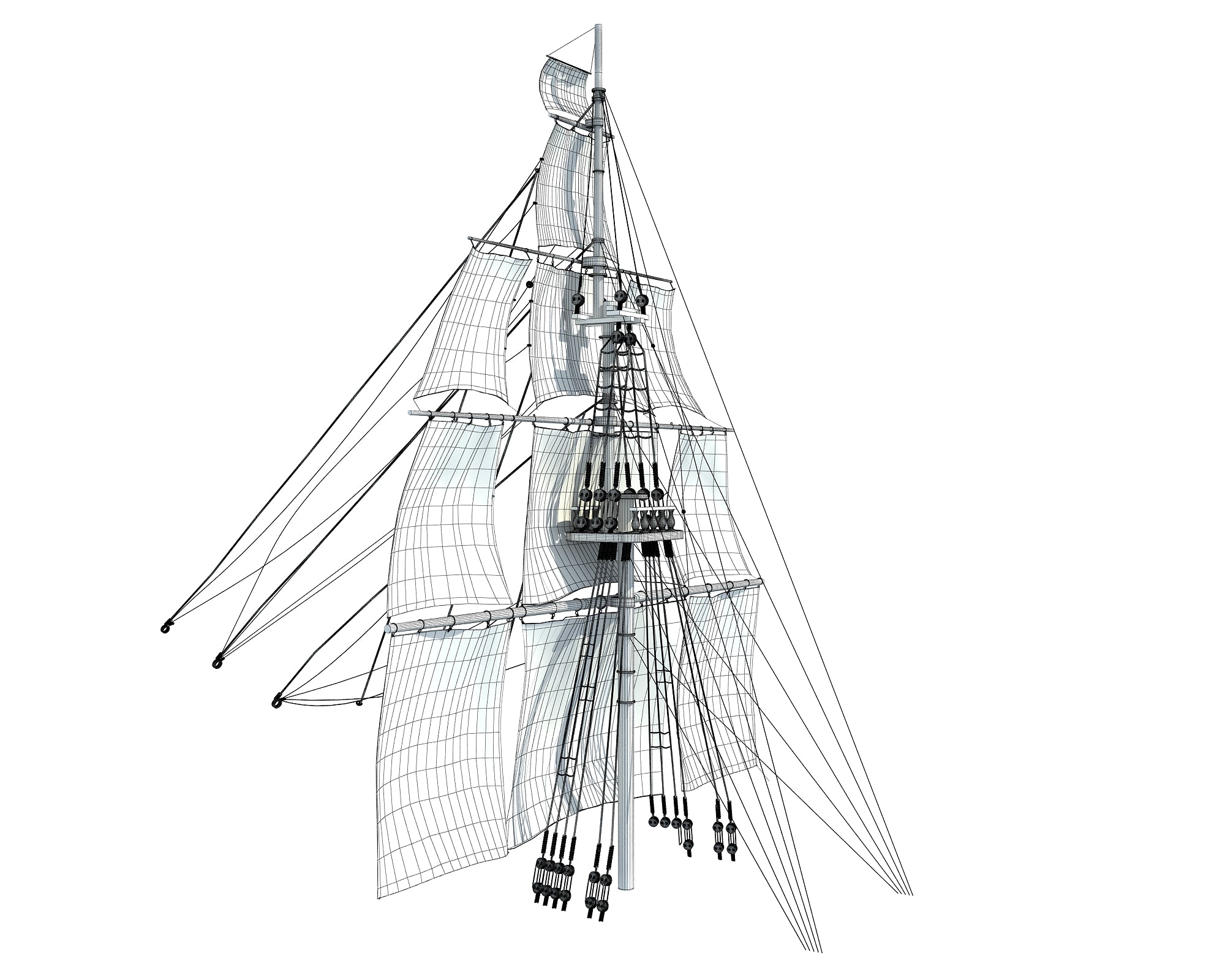 Sailing Ship Mast