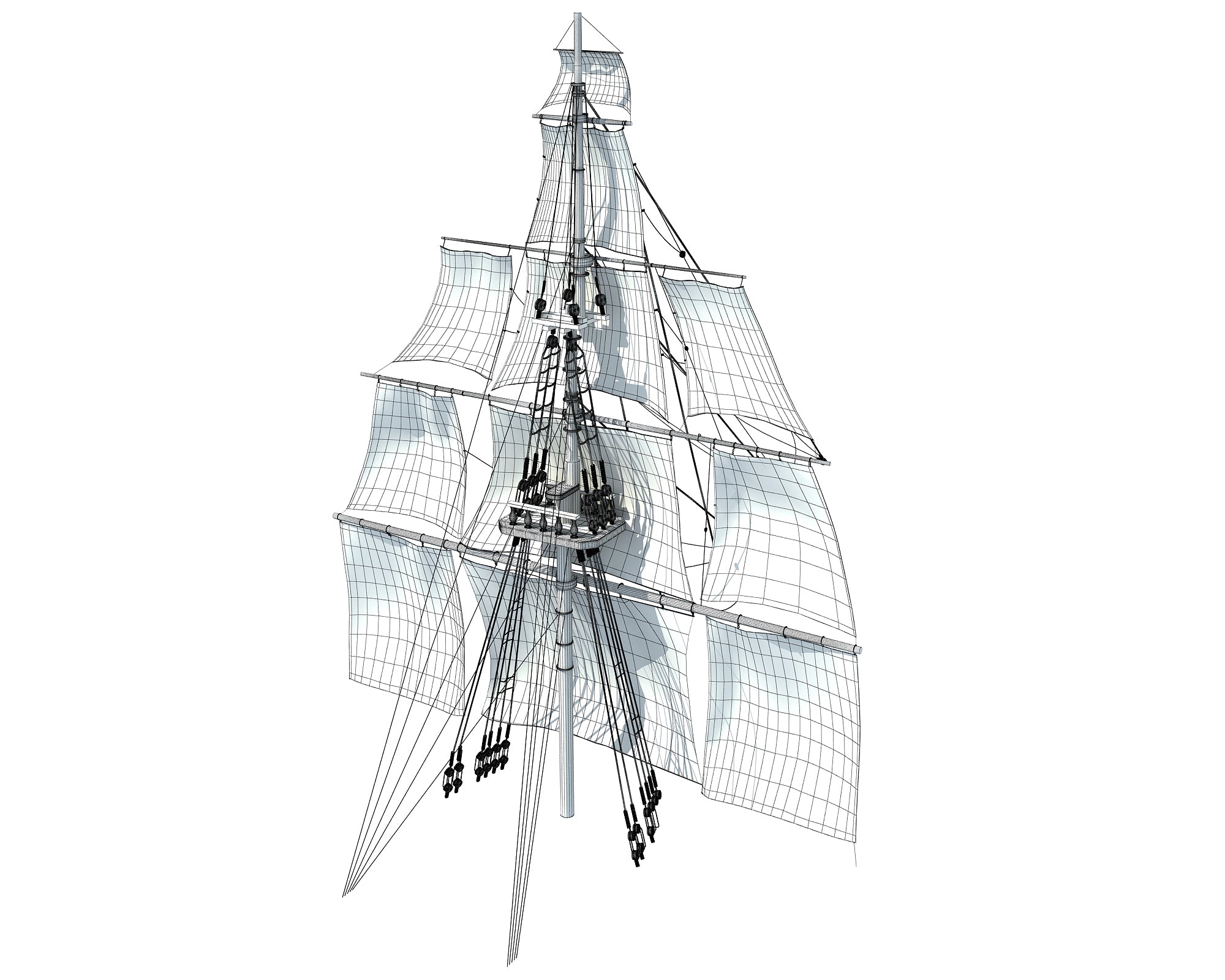 Sailing Ship Mast