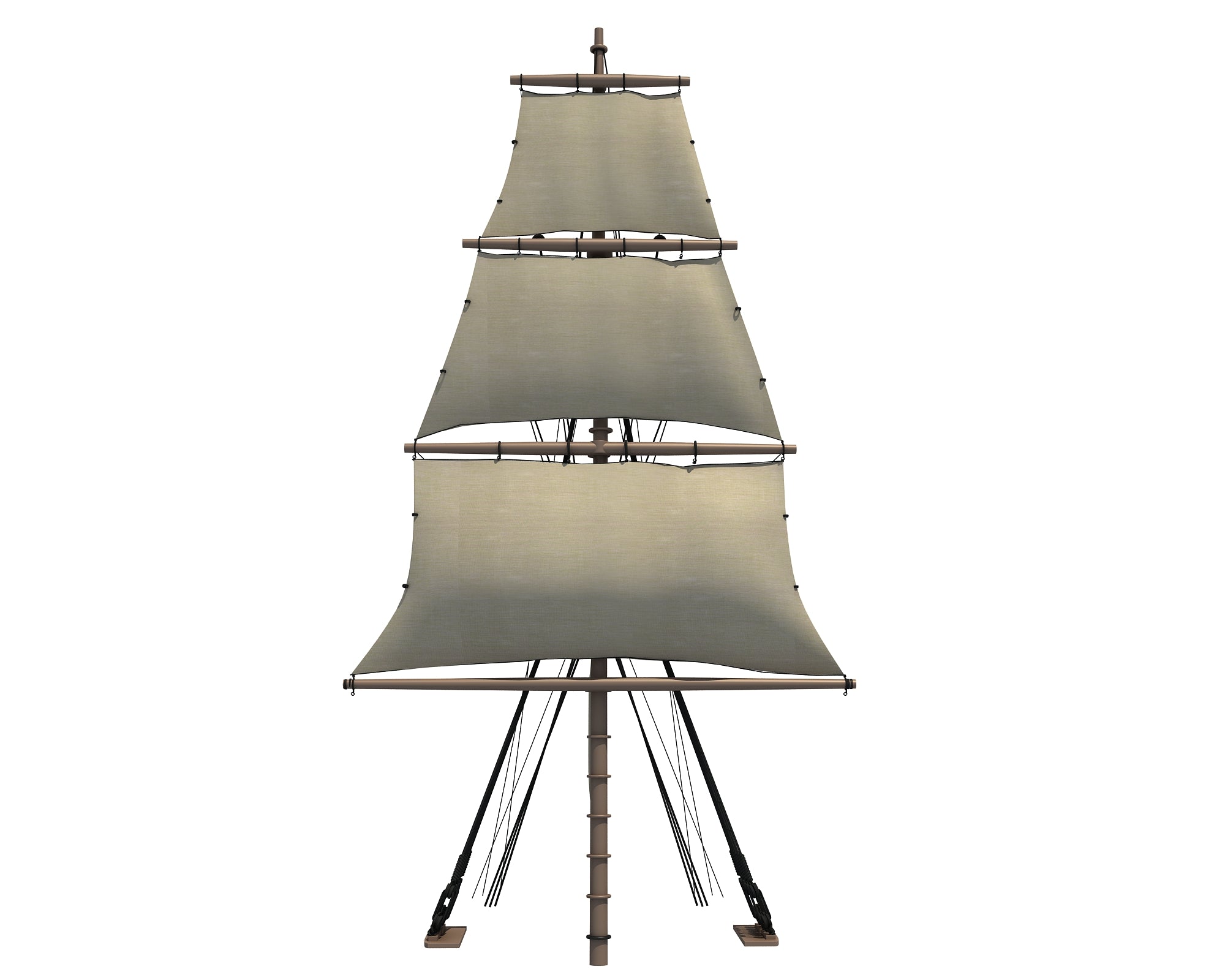 Ship Mast 3D Model