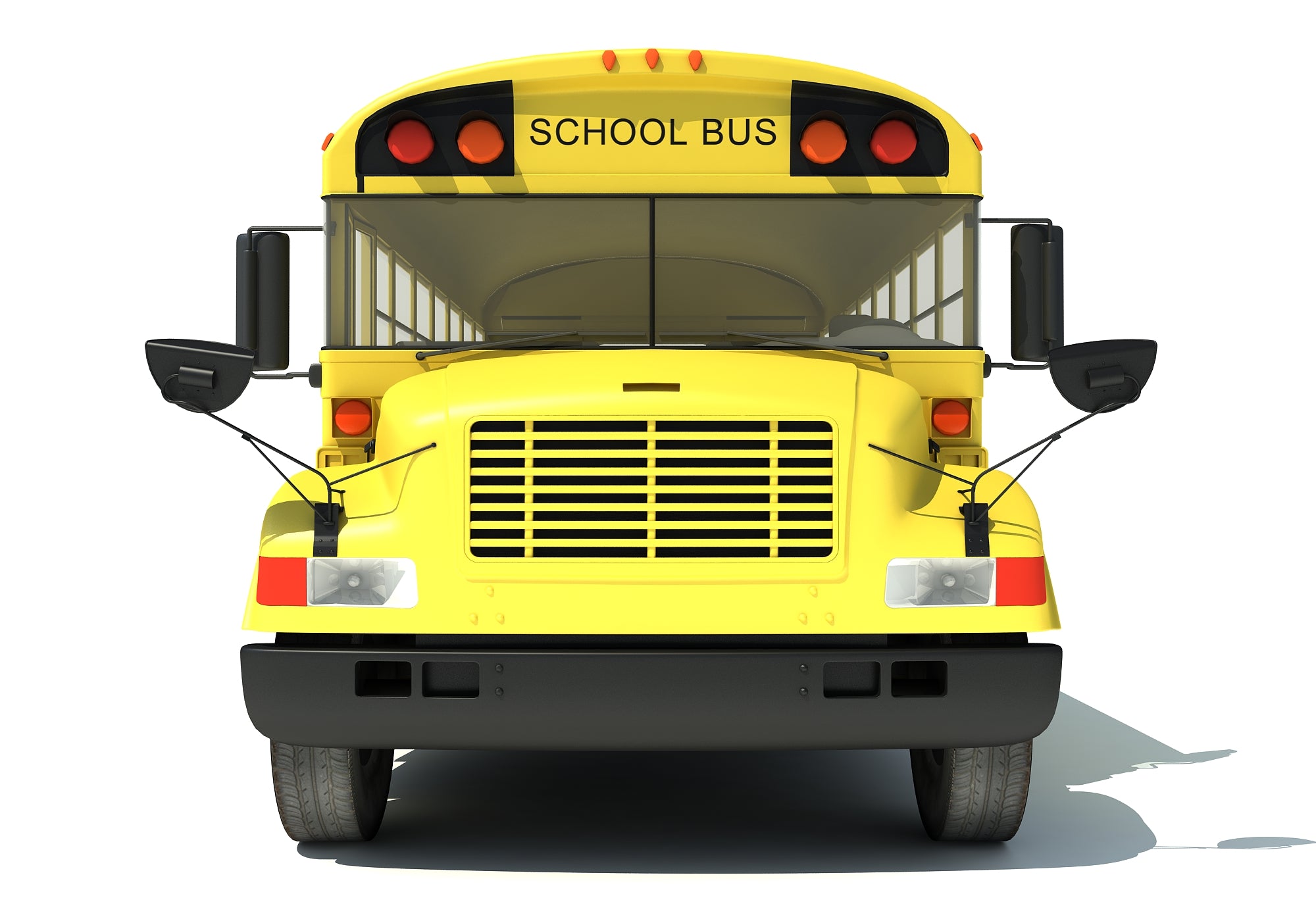 School Bus 3D Model