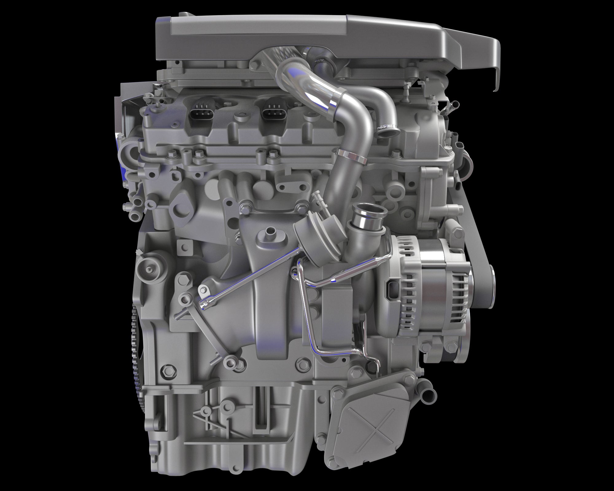Sectioned Engine 3D Models