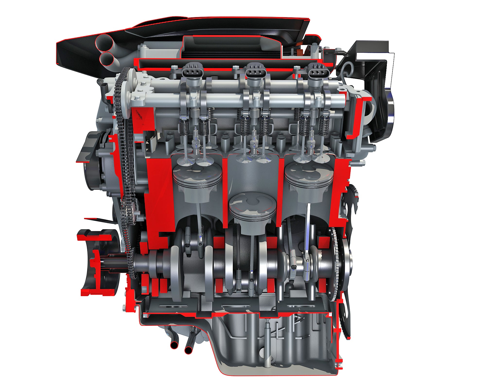 Sectioned Animated Engine