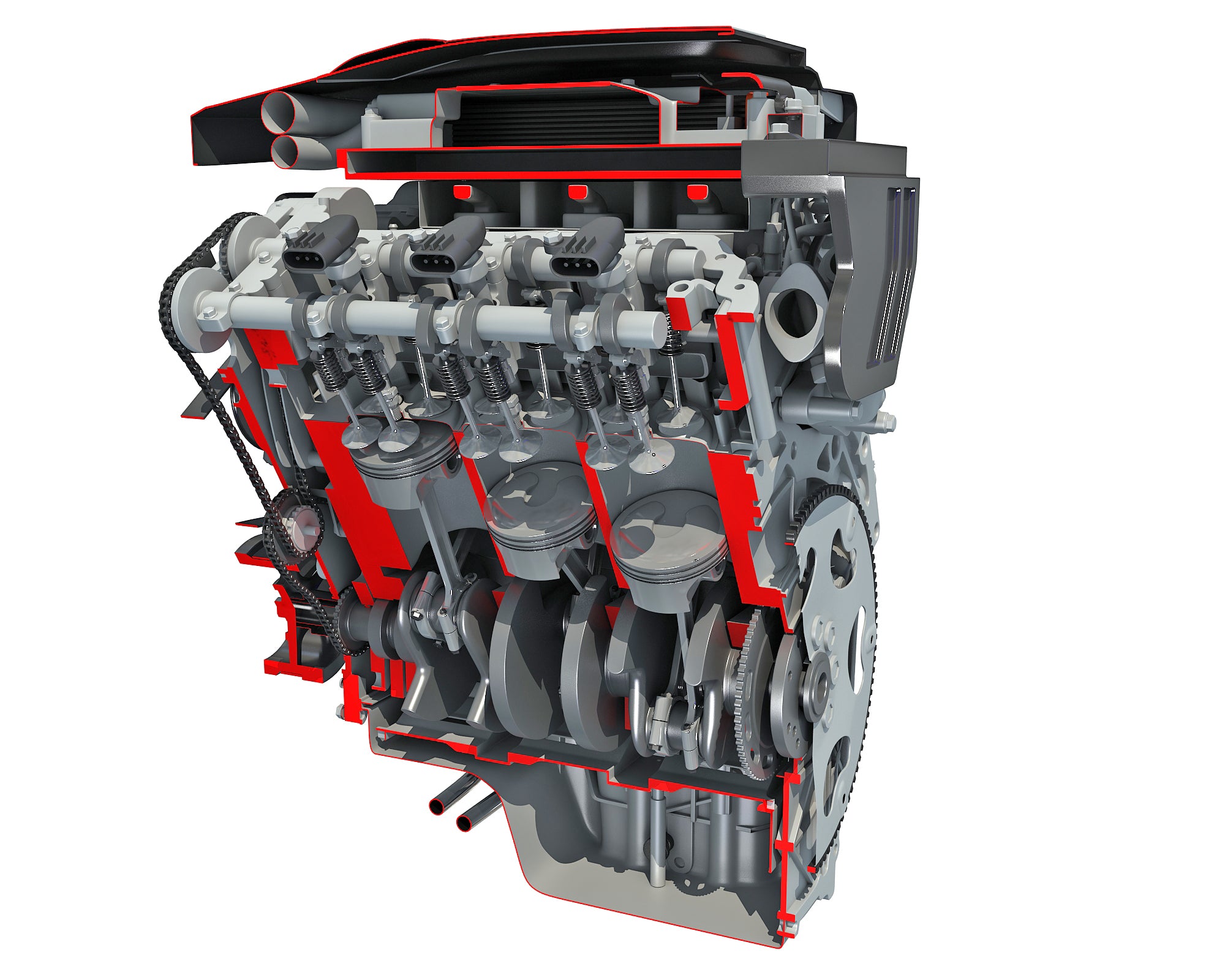 Sectioned Animated Engine