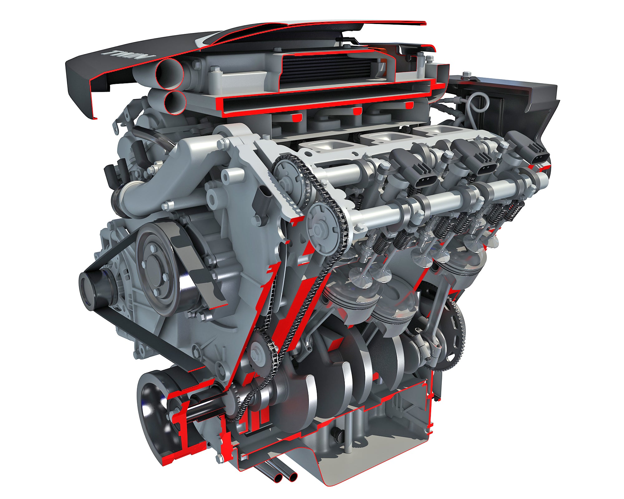 Sectioned Animated Engine