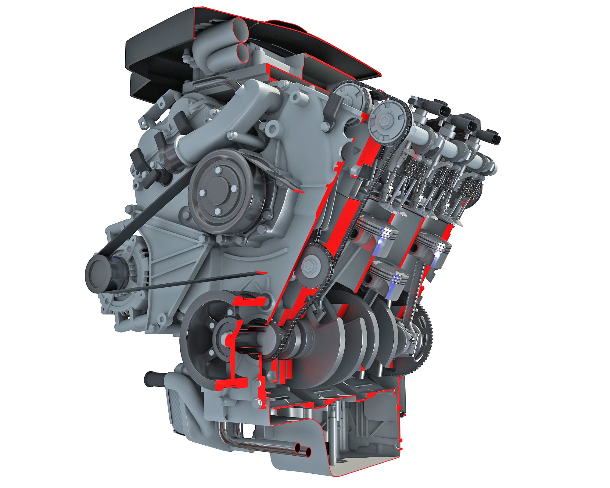 Sectioned Animated Engine