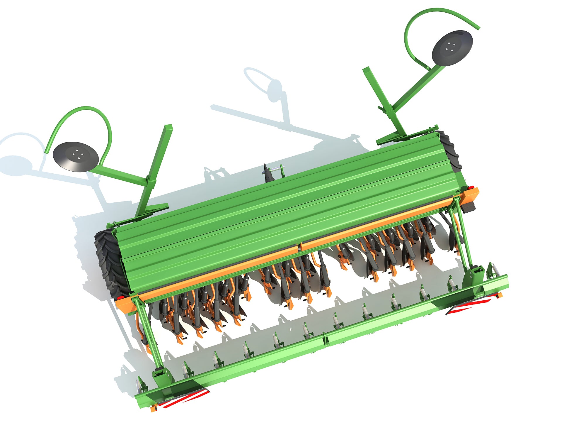 Seed Drill 3D Models