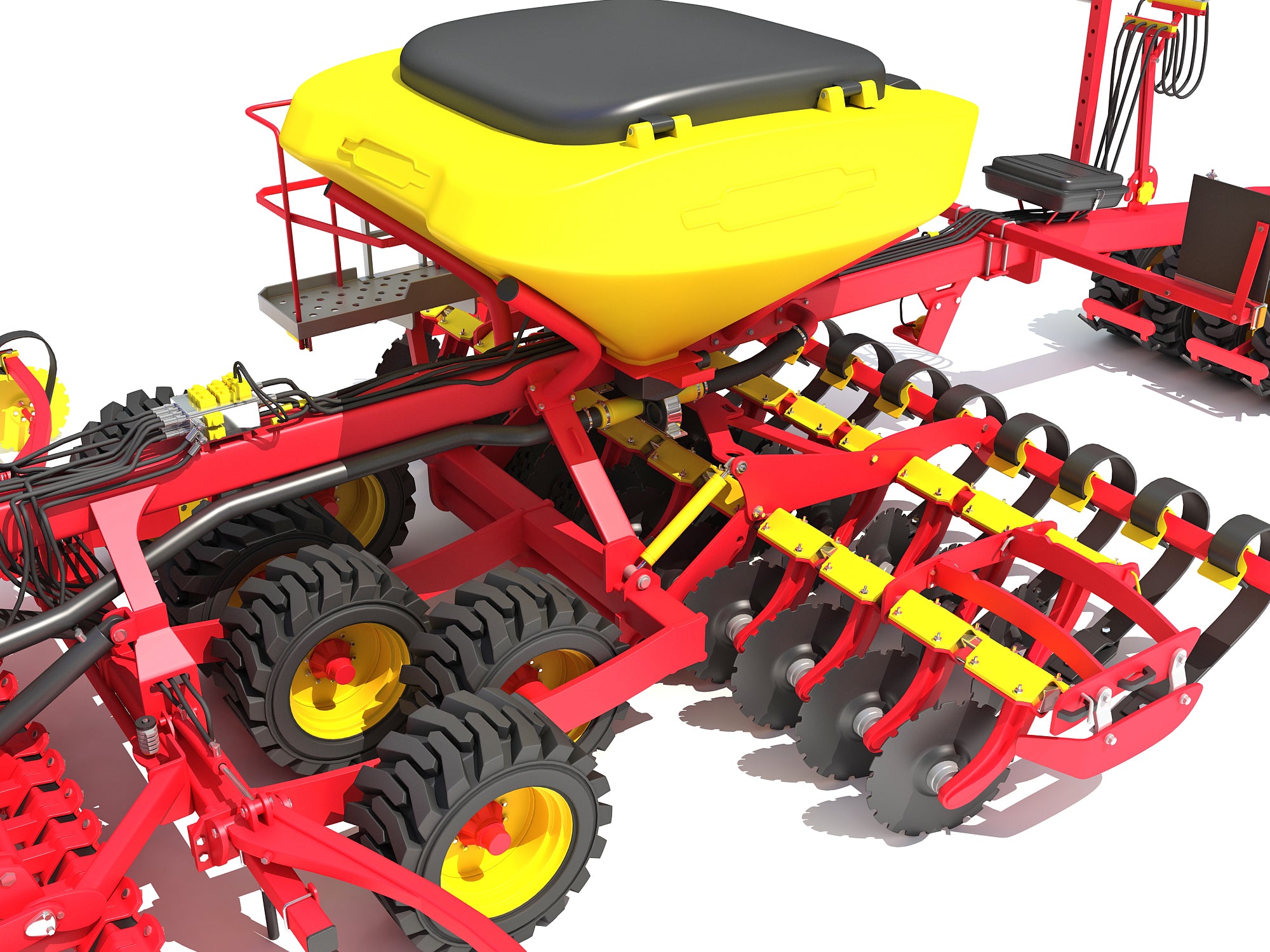 Seeder Planter 3D Models