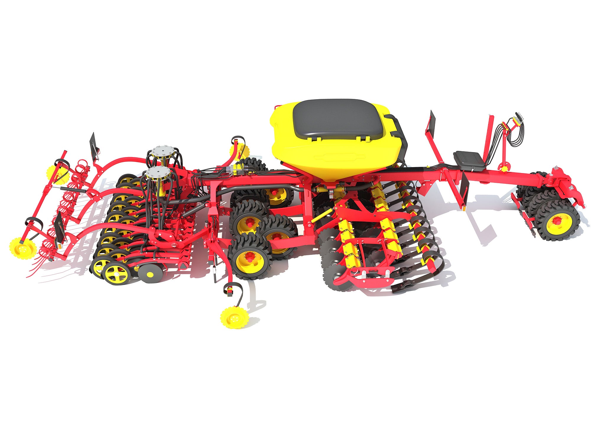 Seeder Planter 3D Models