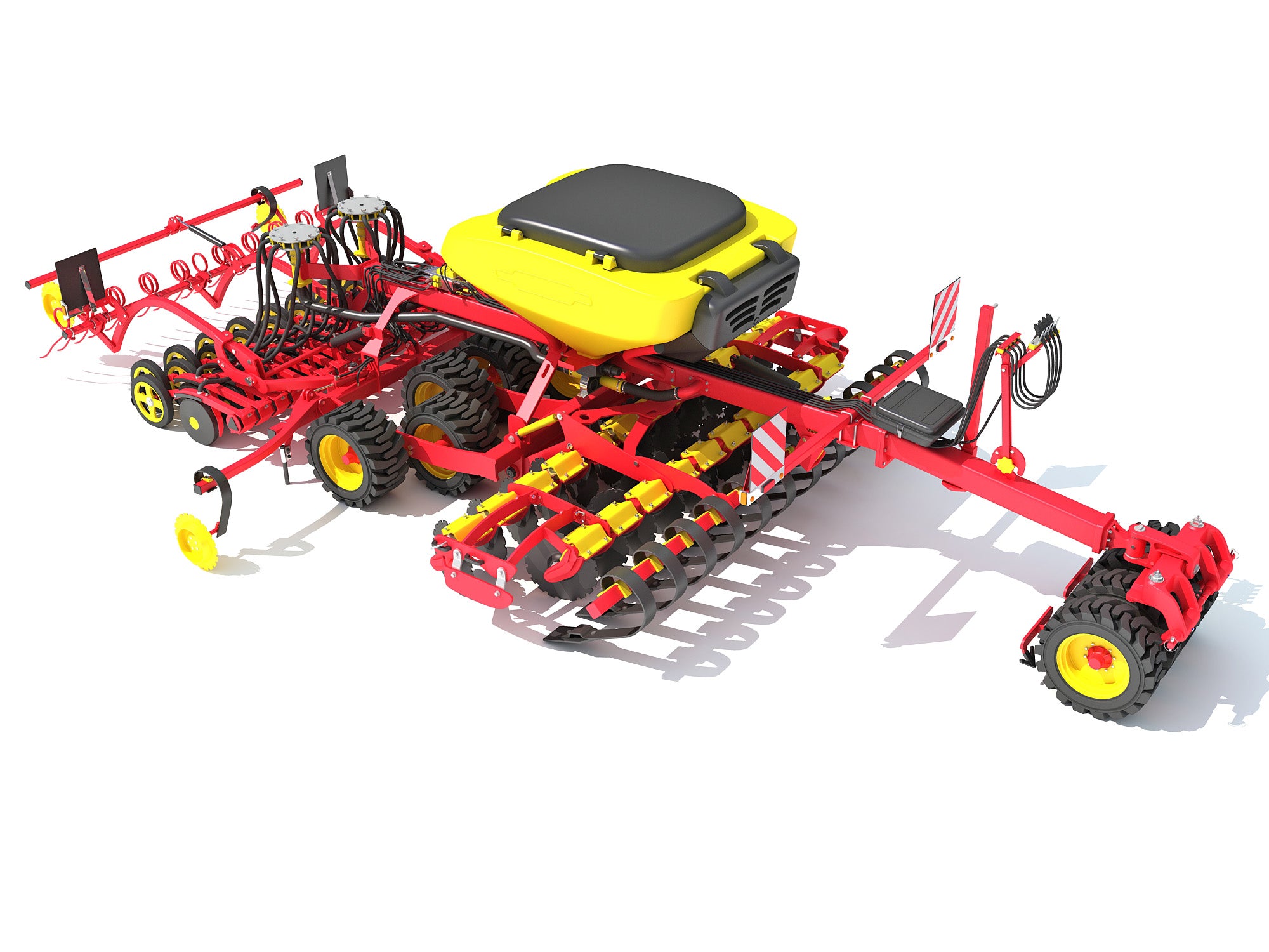 Seeder Planter 3D Models