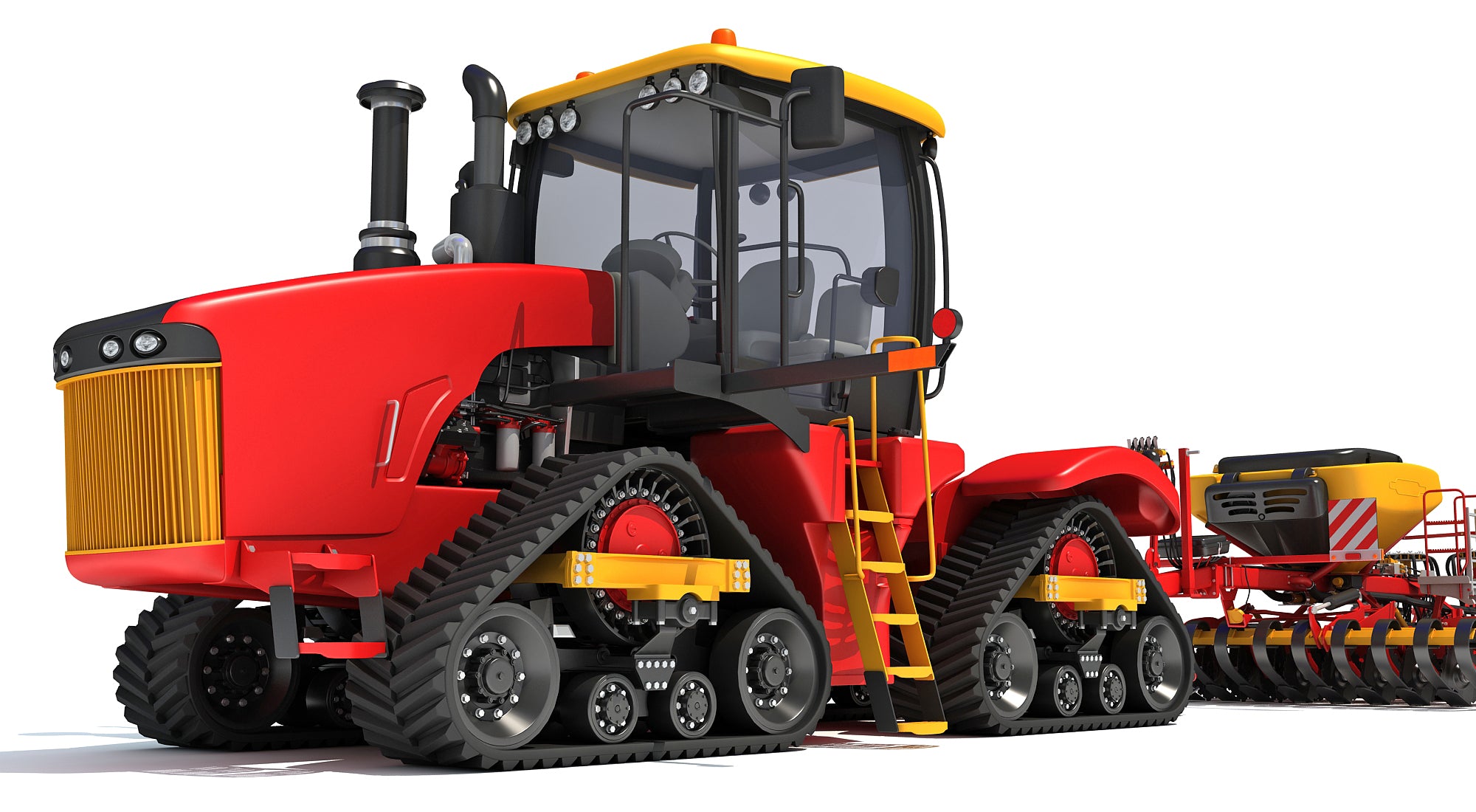 Versatile Tractor with Seed Drill