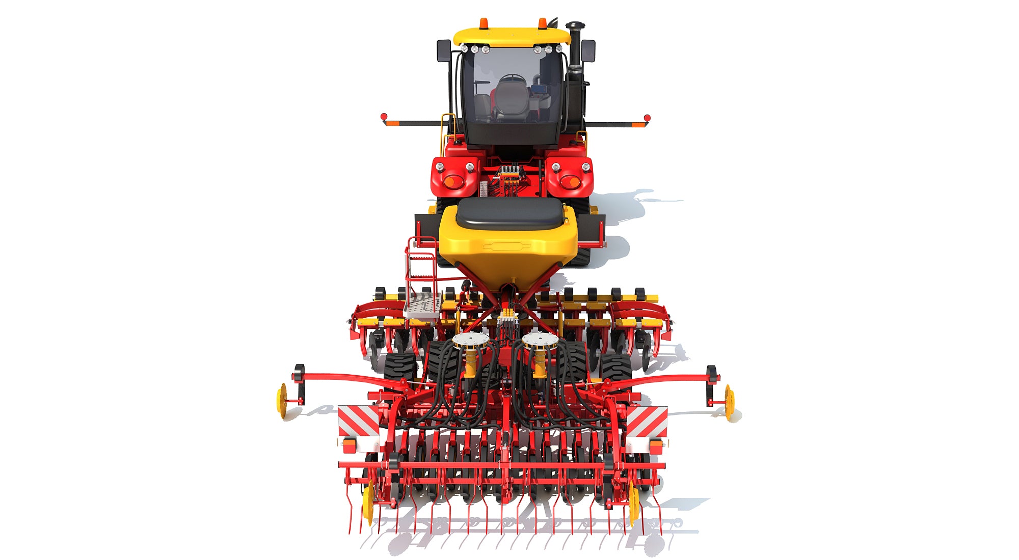 Versatile Tractor with Seed Drill