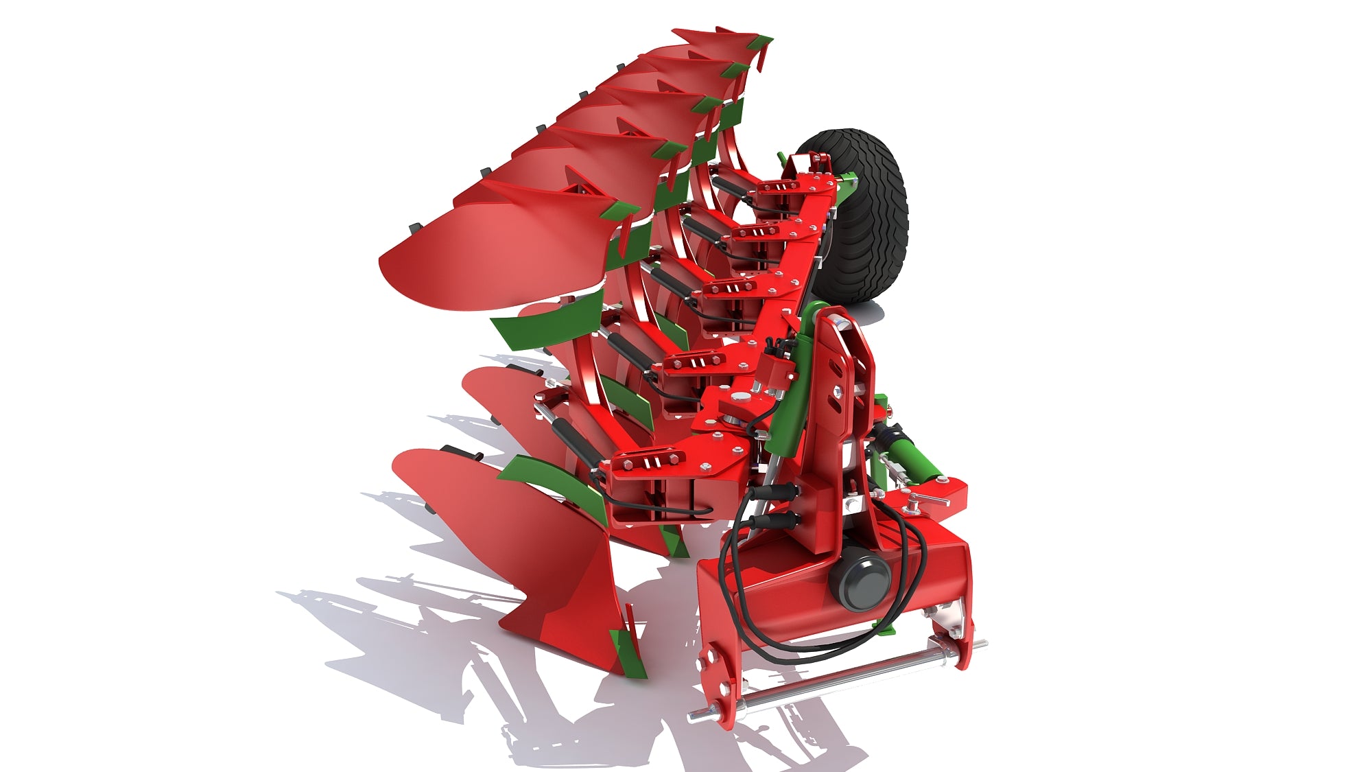 Semi Mounted Plough