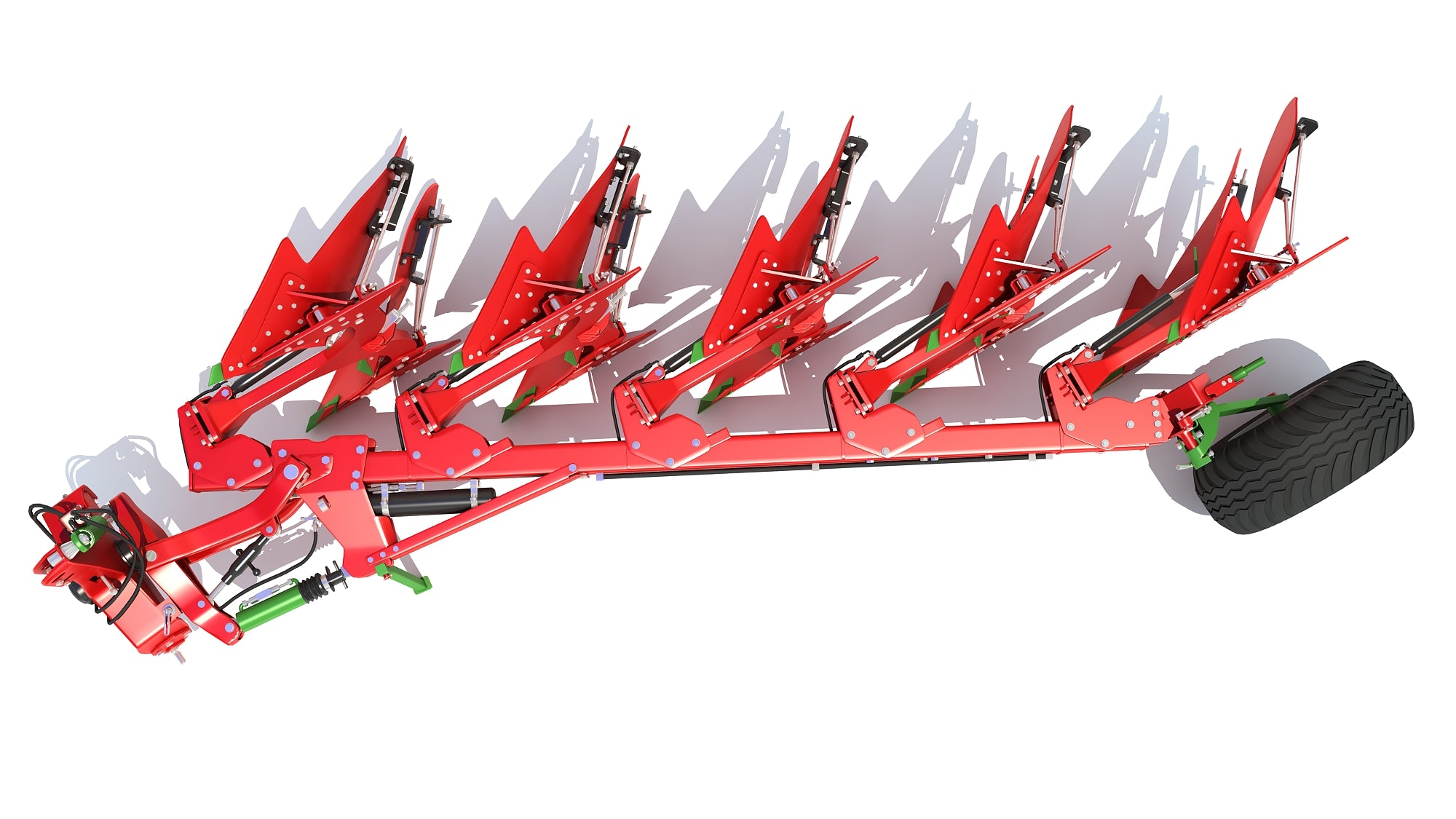 Semi Mounted Plough