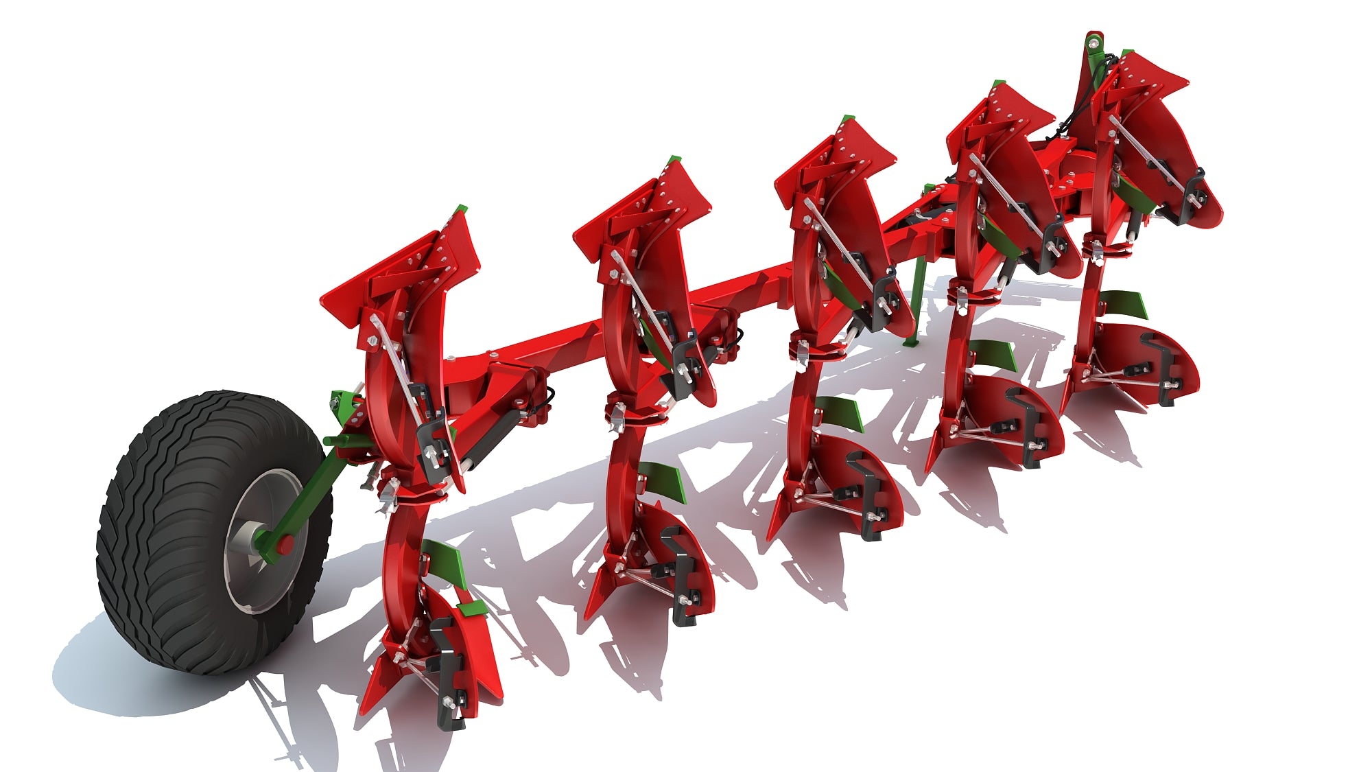 Semi Mounted Plough