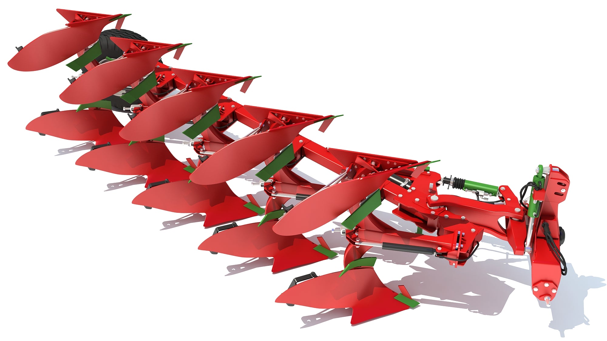 Semi Mounted Plough