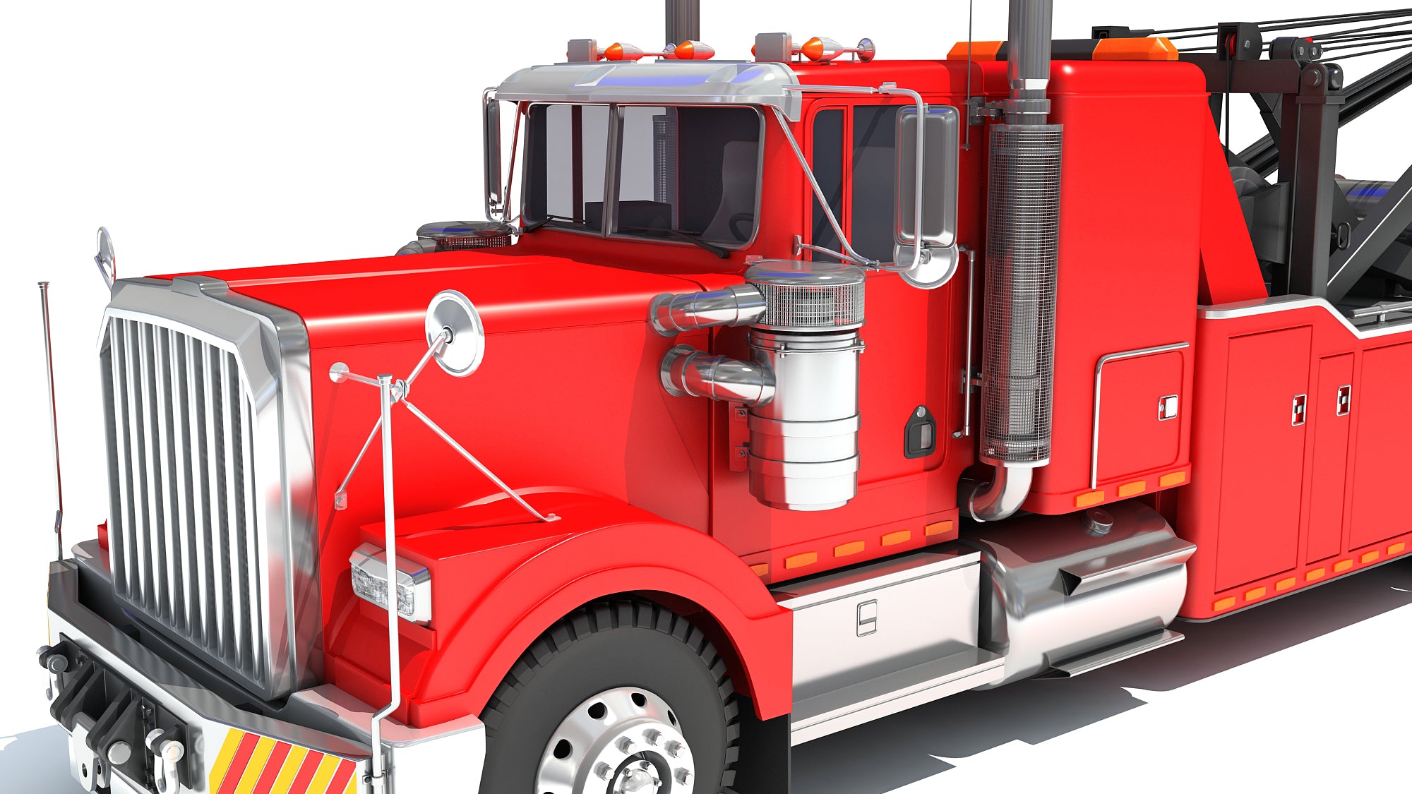 Recovery Service Tow Truck