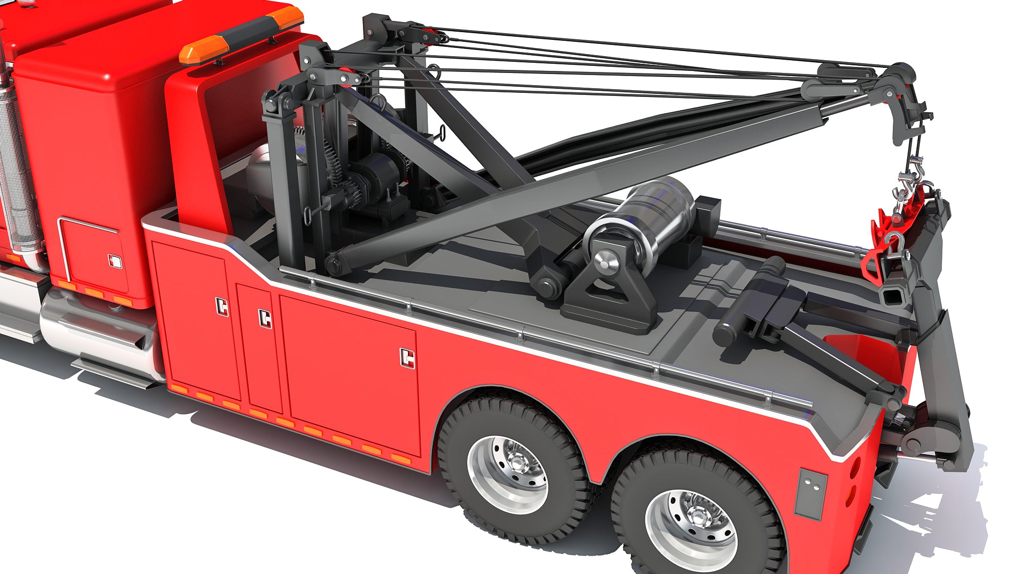 Recovery Service Tow Truck