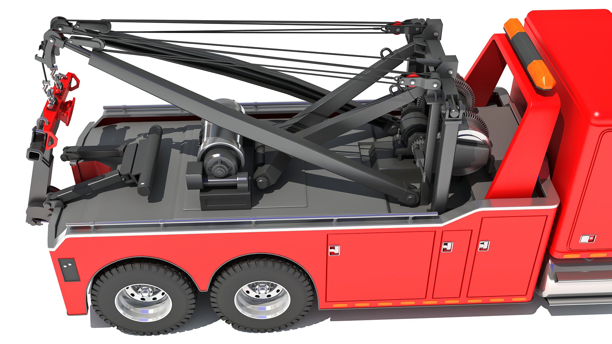 Recovery Service Tow Truck