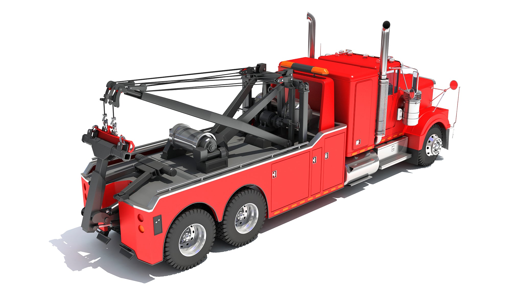 Recovery Service Tow Truck