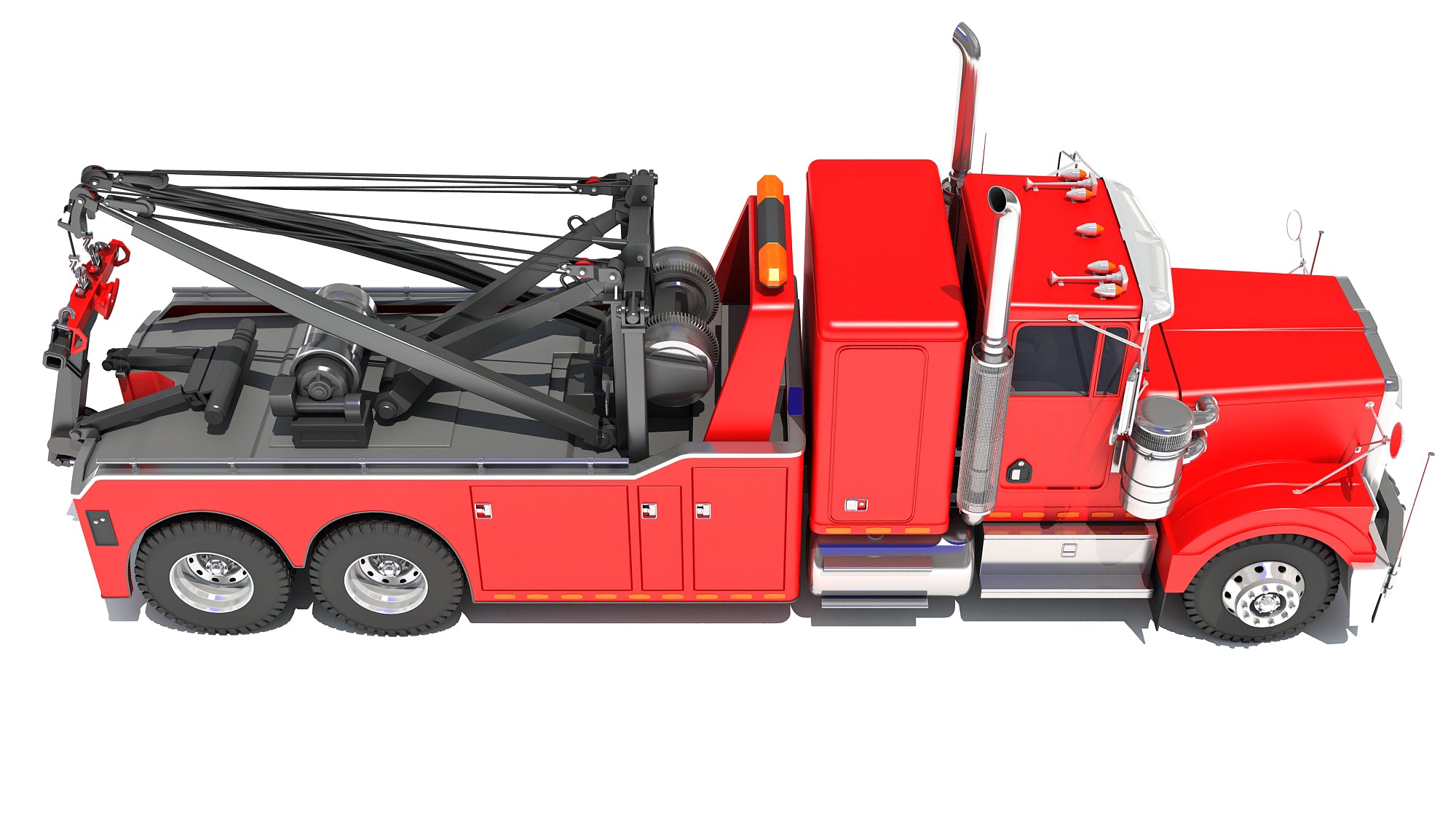 Recovery Service Tow Truck