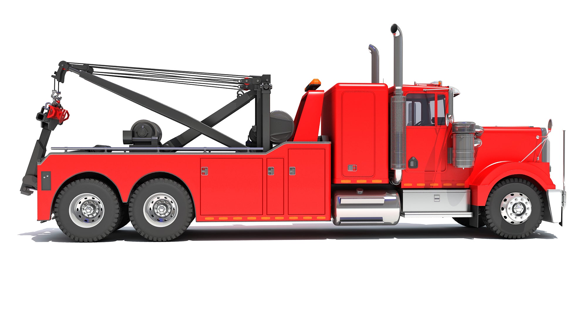 Recovery Service Tow Truck